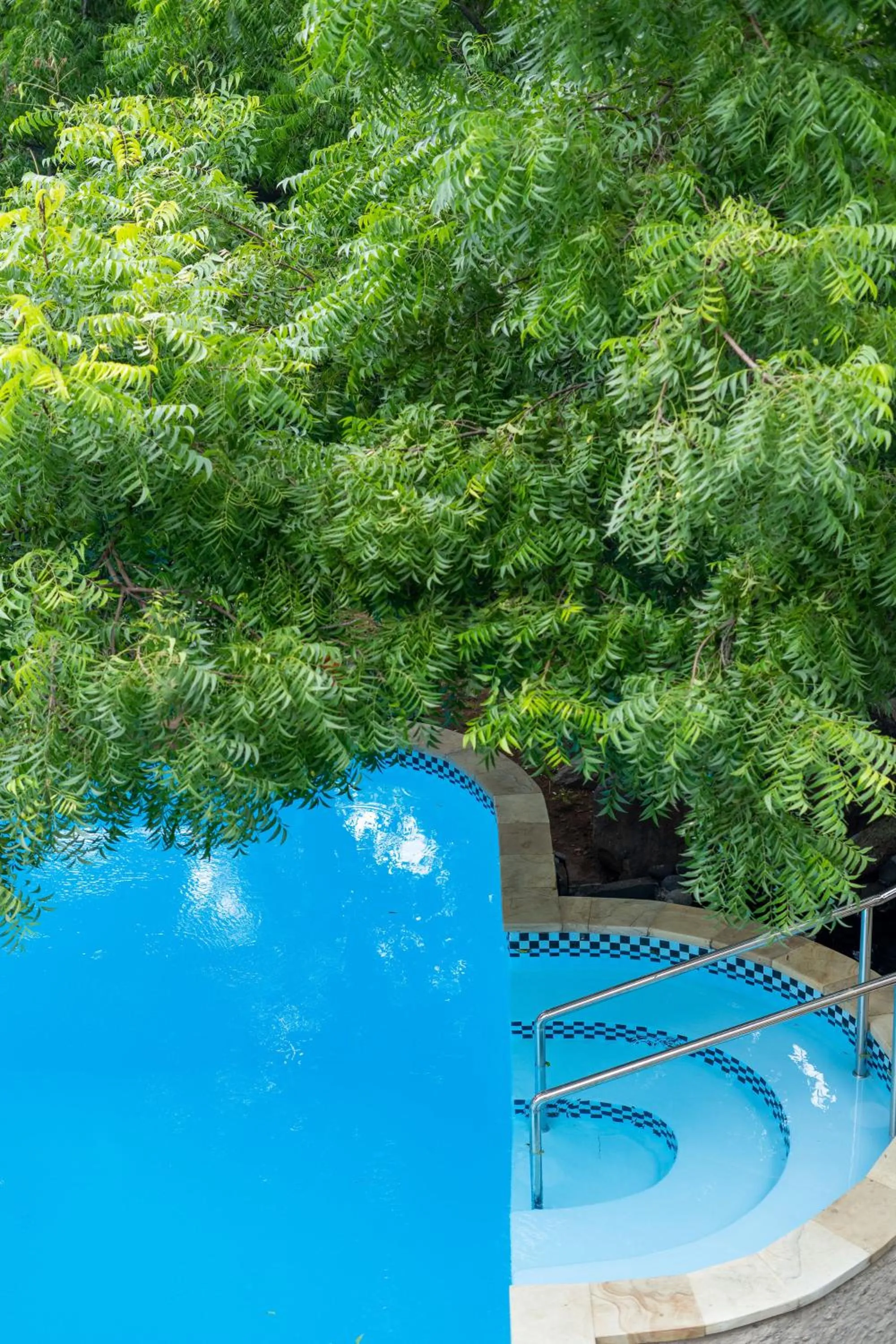 Swimming pool in Lunar Dive Resort: Bamboo Villas