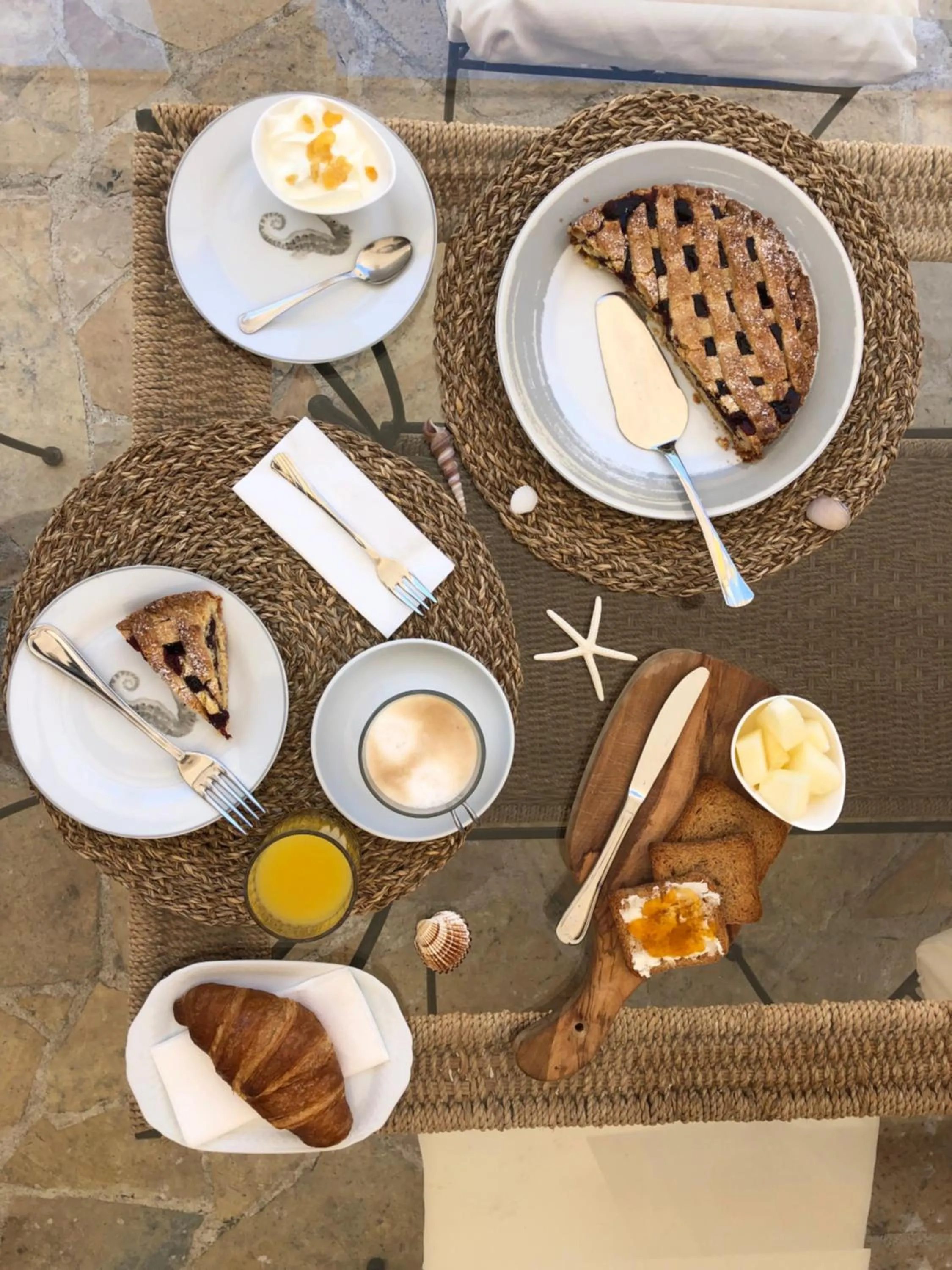 Breakfast in B&B Villa Striari