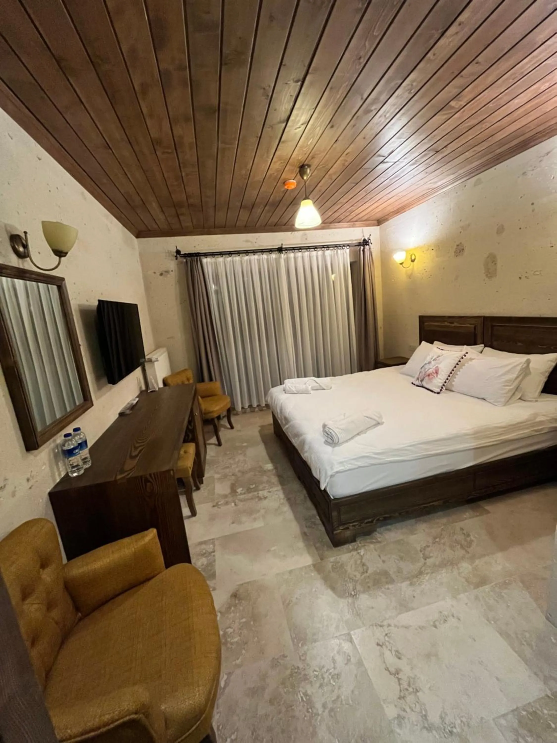 Bed in UCHI Cappadocia