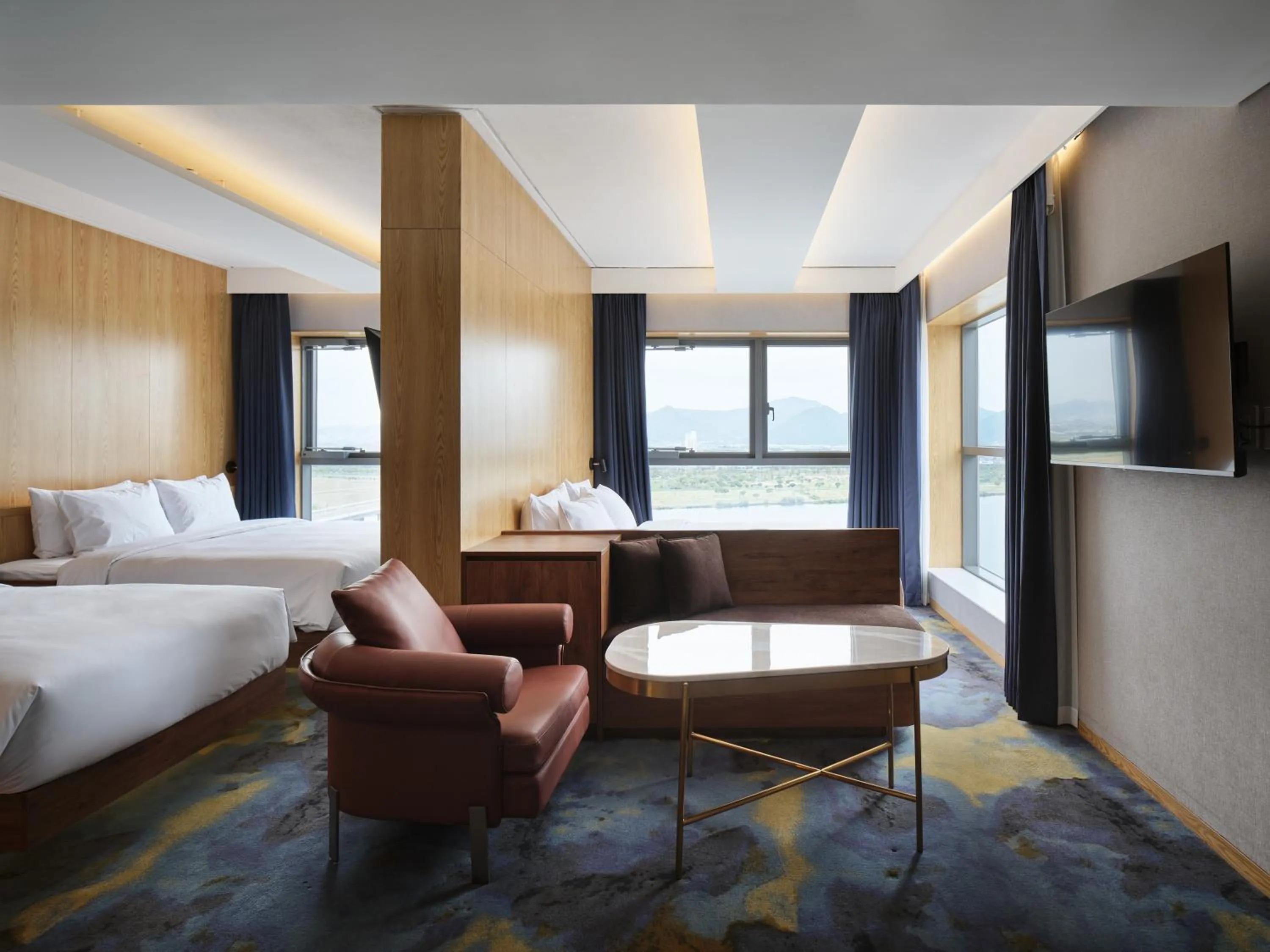 Seating area, Bed in Hotel tt Gupo