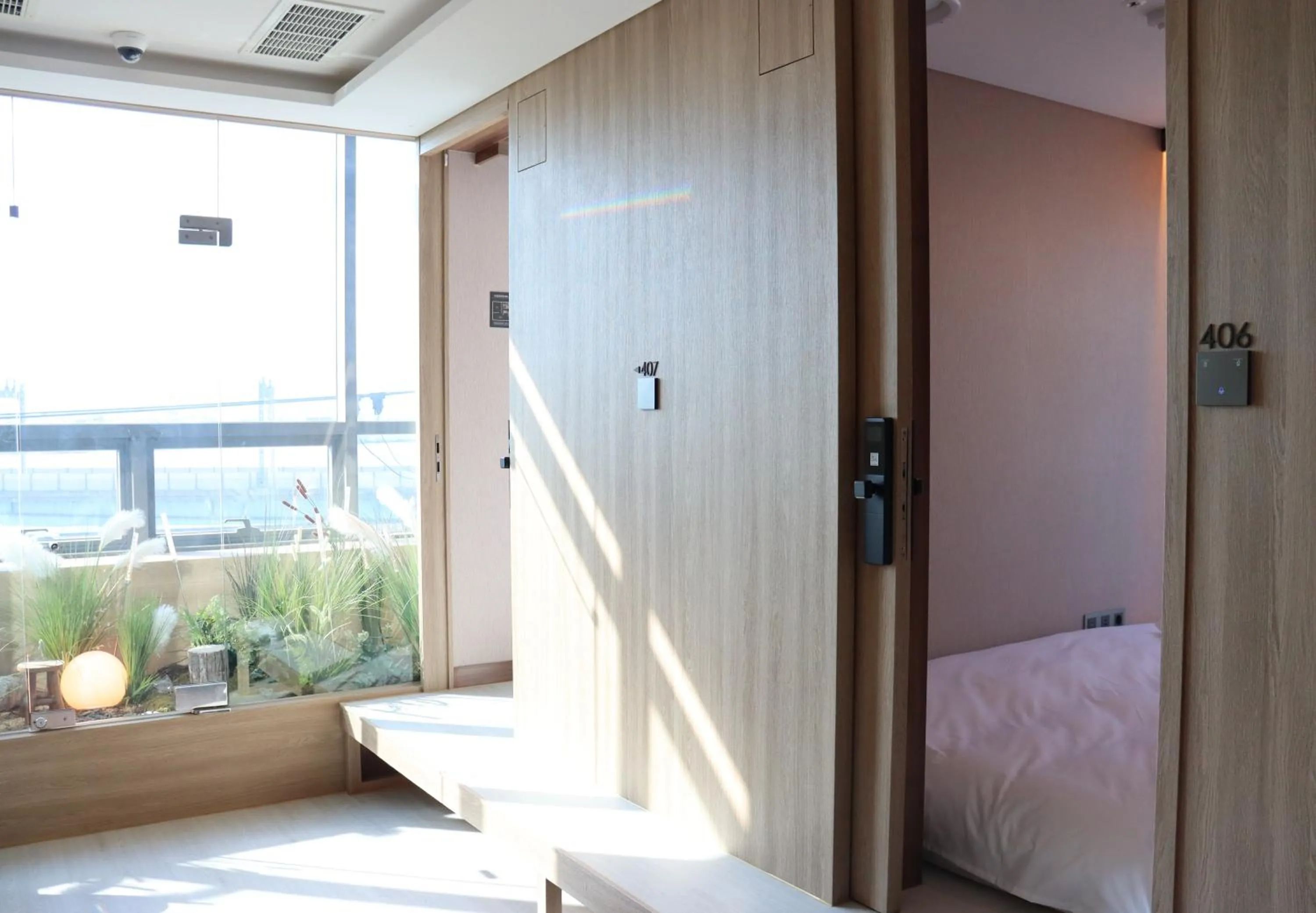 Bed in Hotel tt Gupo