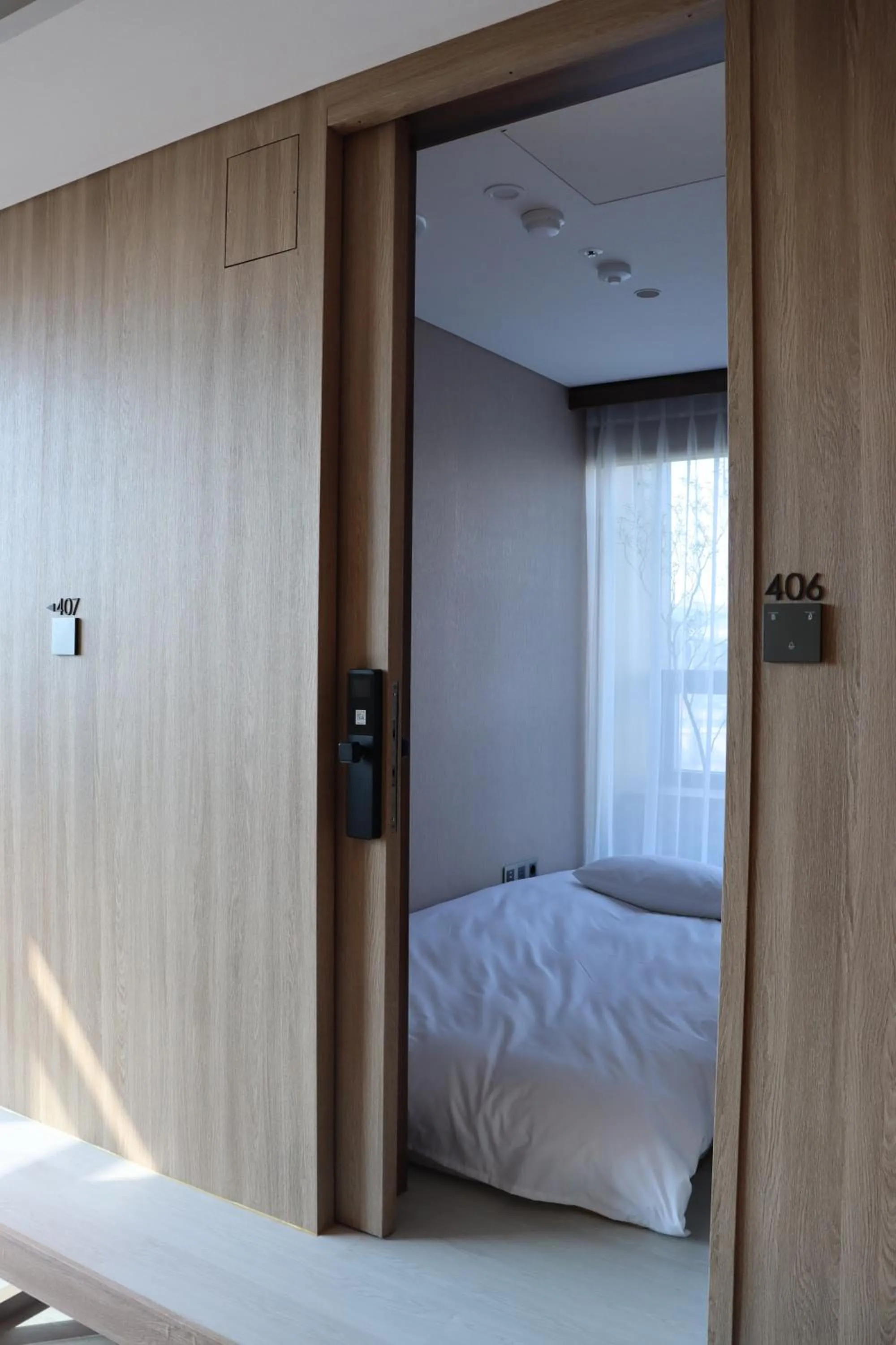 Bed in Hotel tt Gupo