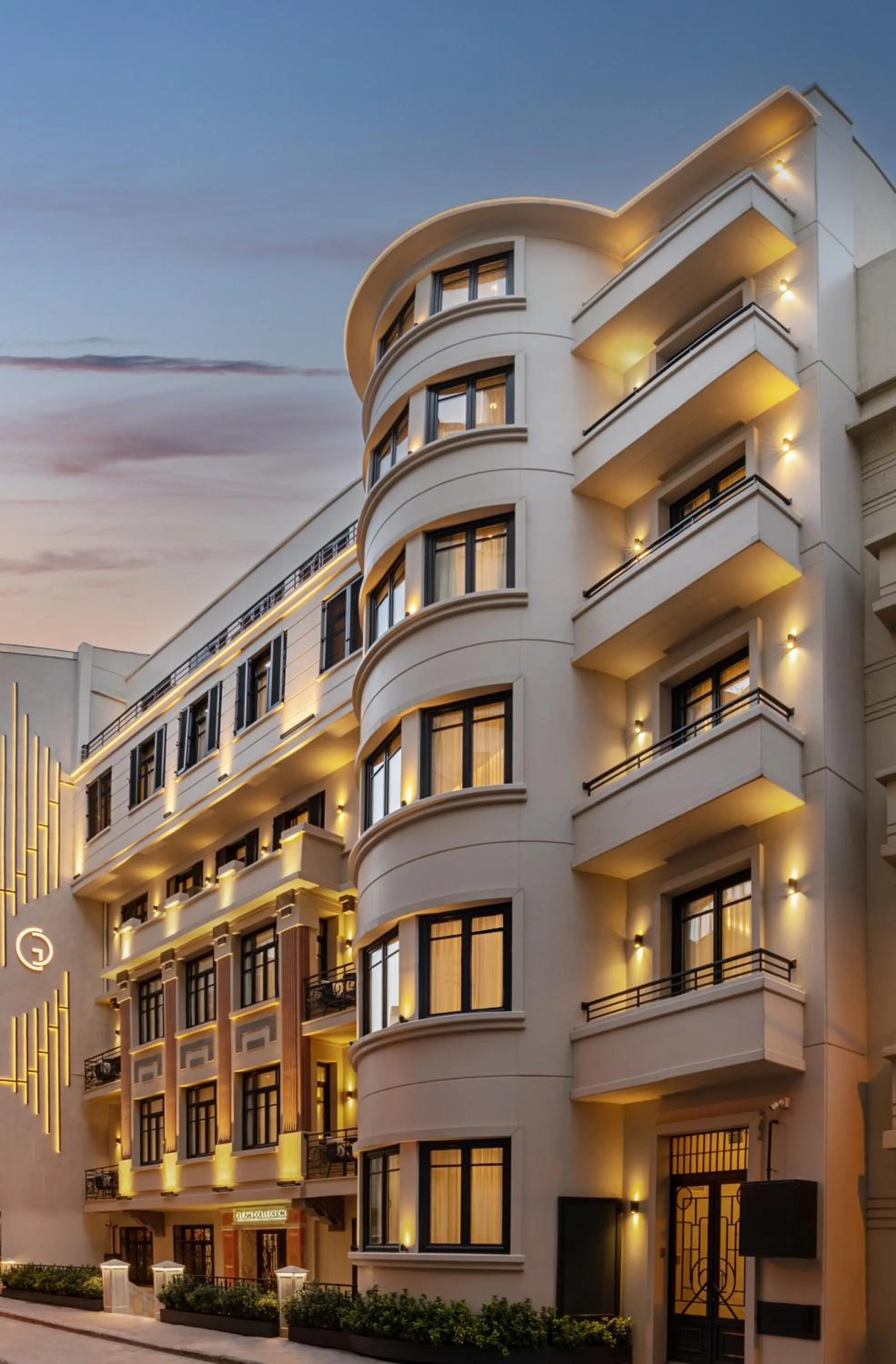 Property building in Gleam Collection Hotel