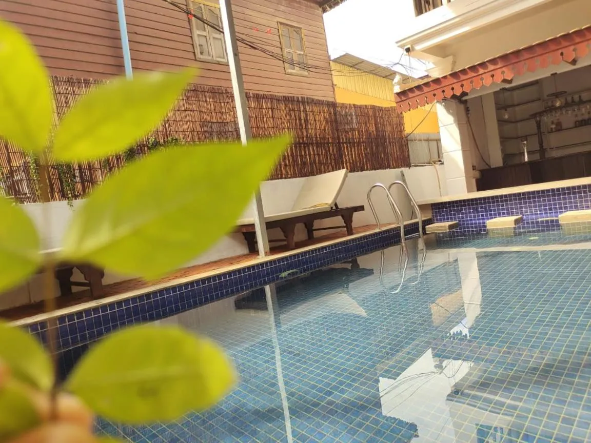 Swimming pool in Angkor Indian Hotel