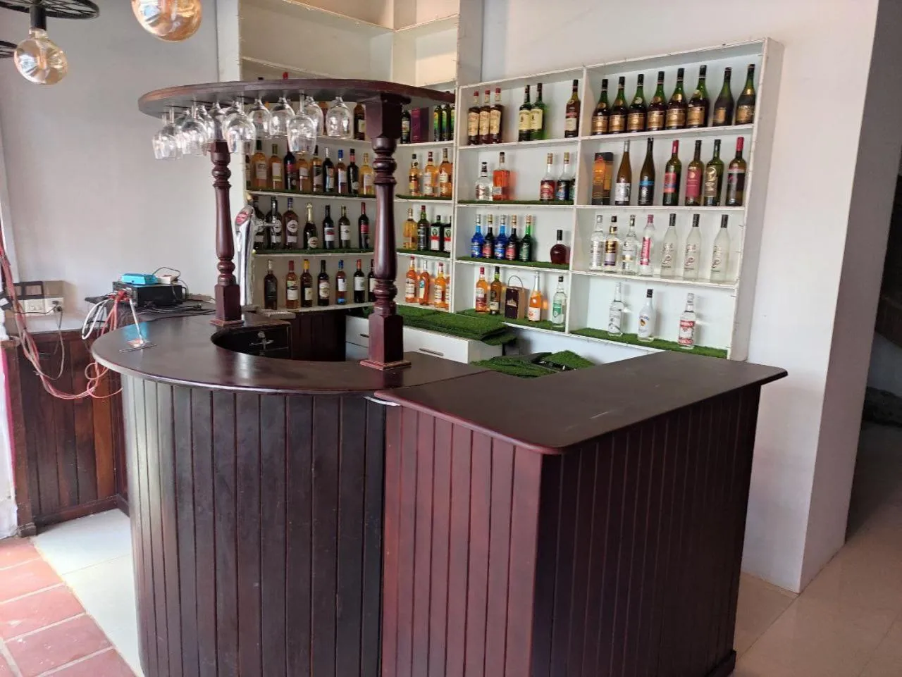 Lounge or bar in Angkor Indian Hotel