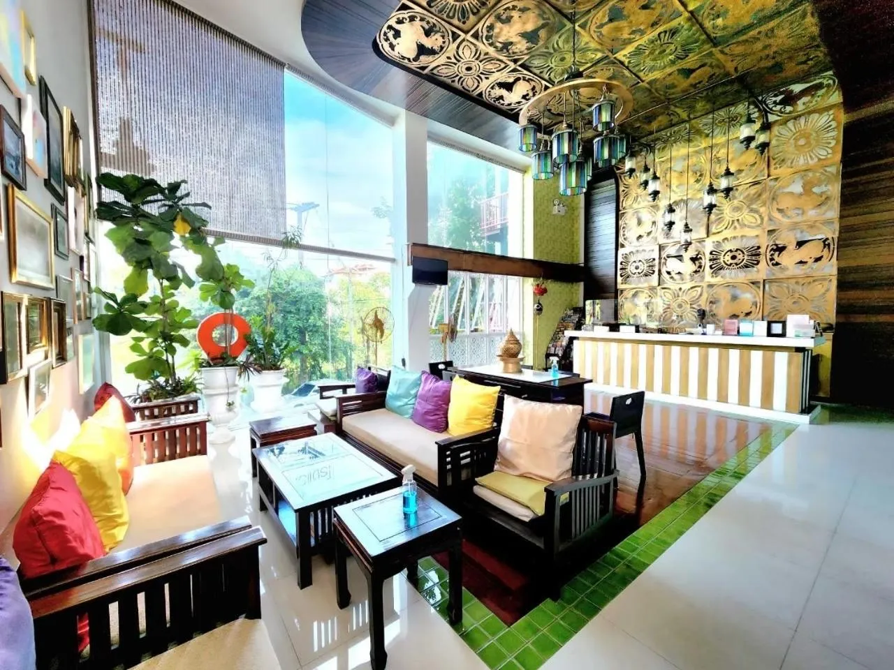 Living room in Nordwind Hotel