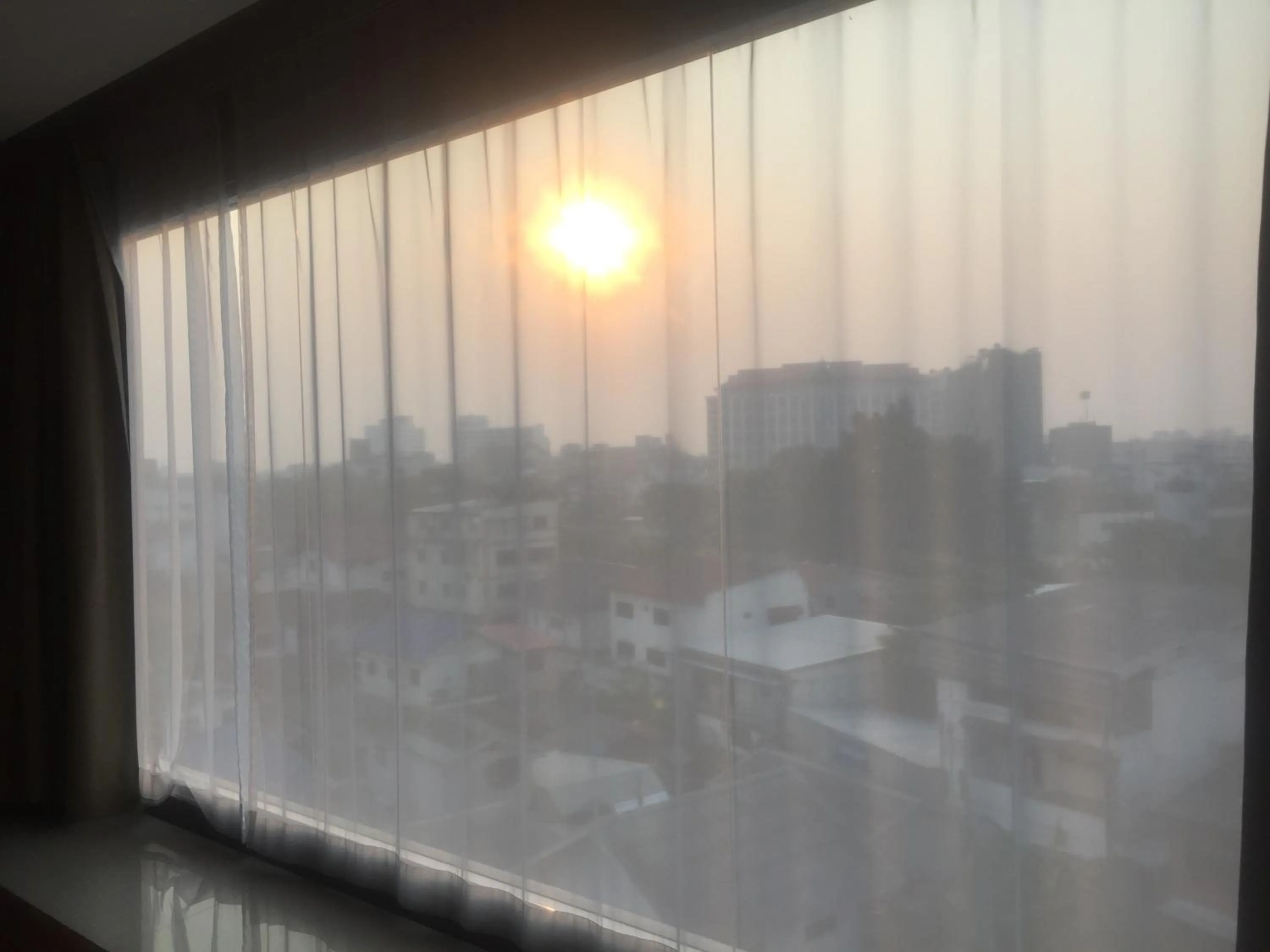 City view in Nordwind Hotel