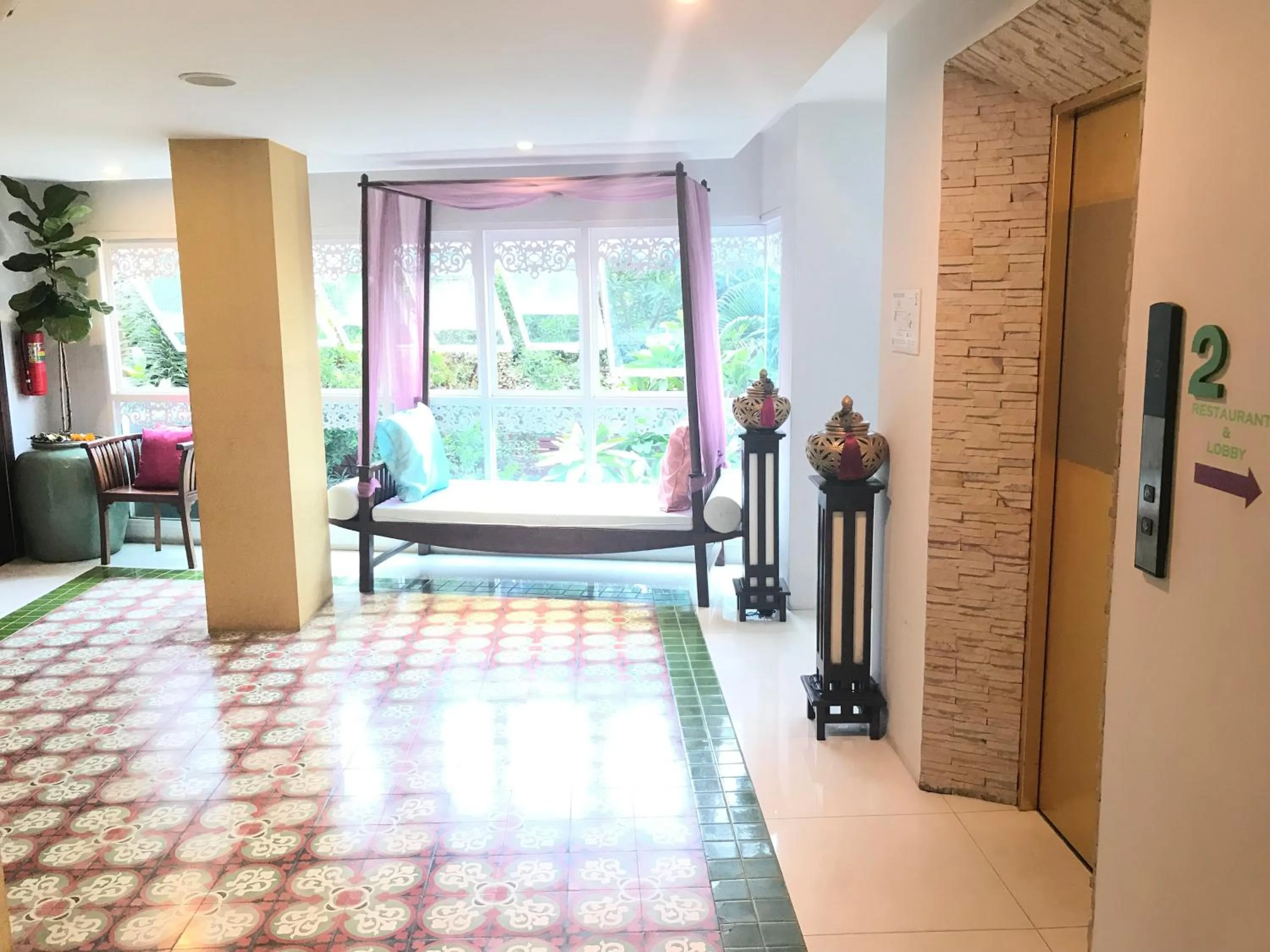 Living room in Nordwind Hotel