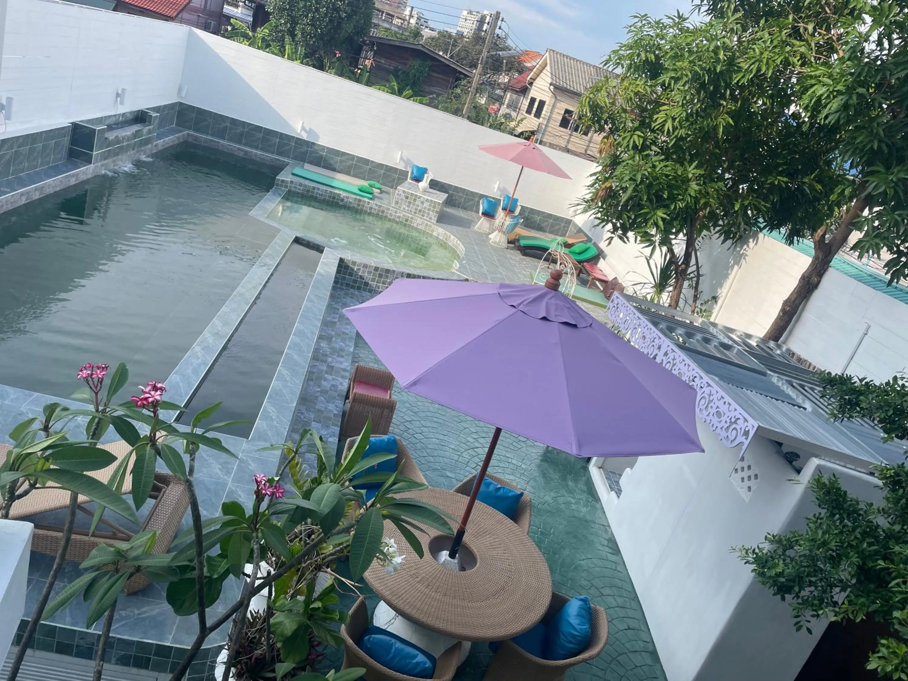 Swimming pool in Nordwind Hotel