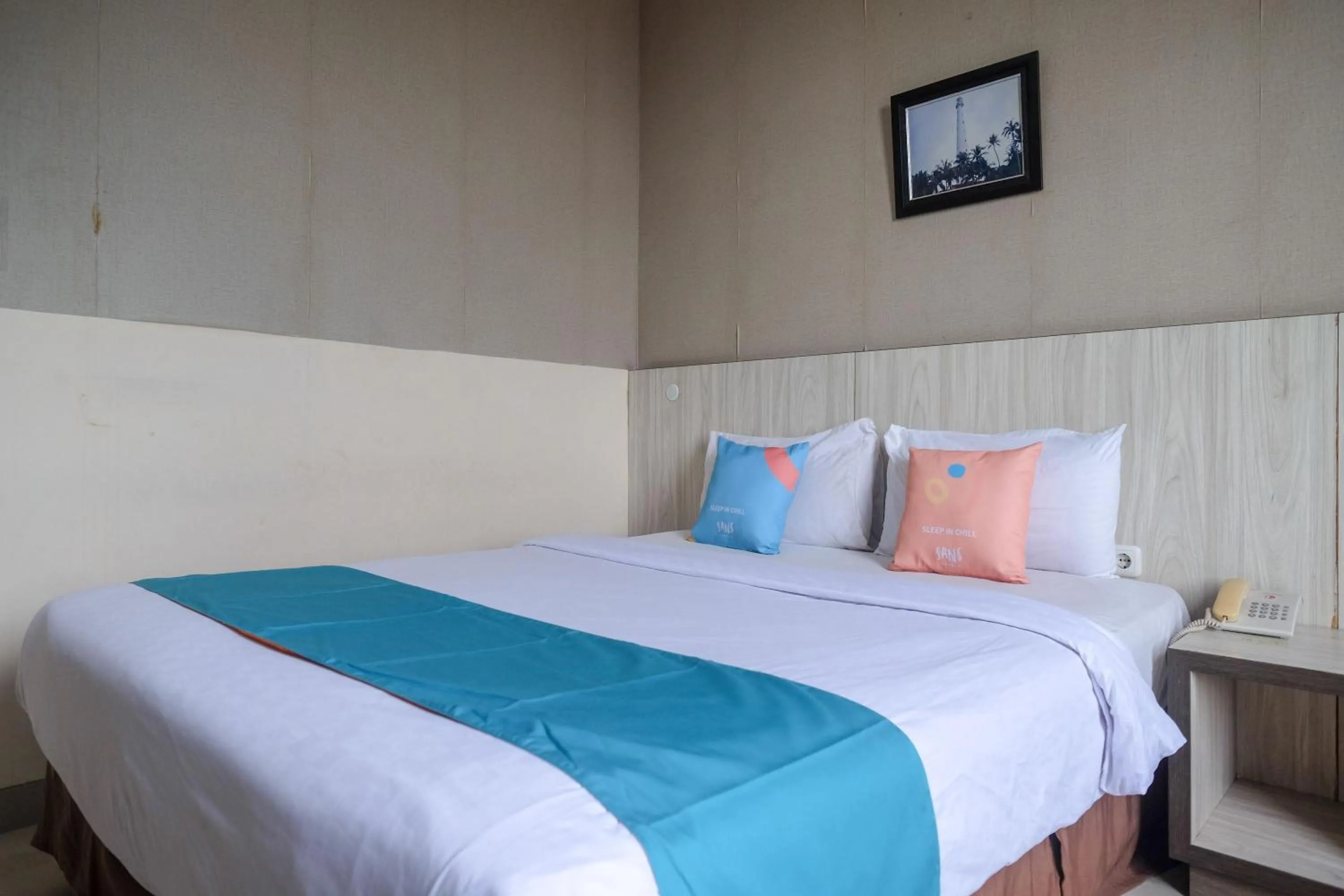Bedroom, Bed in Sans Hotel Lynt Makassar