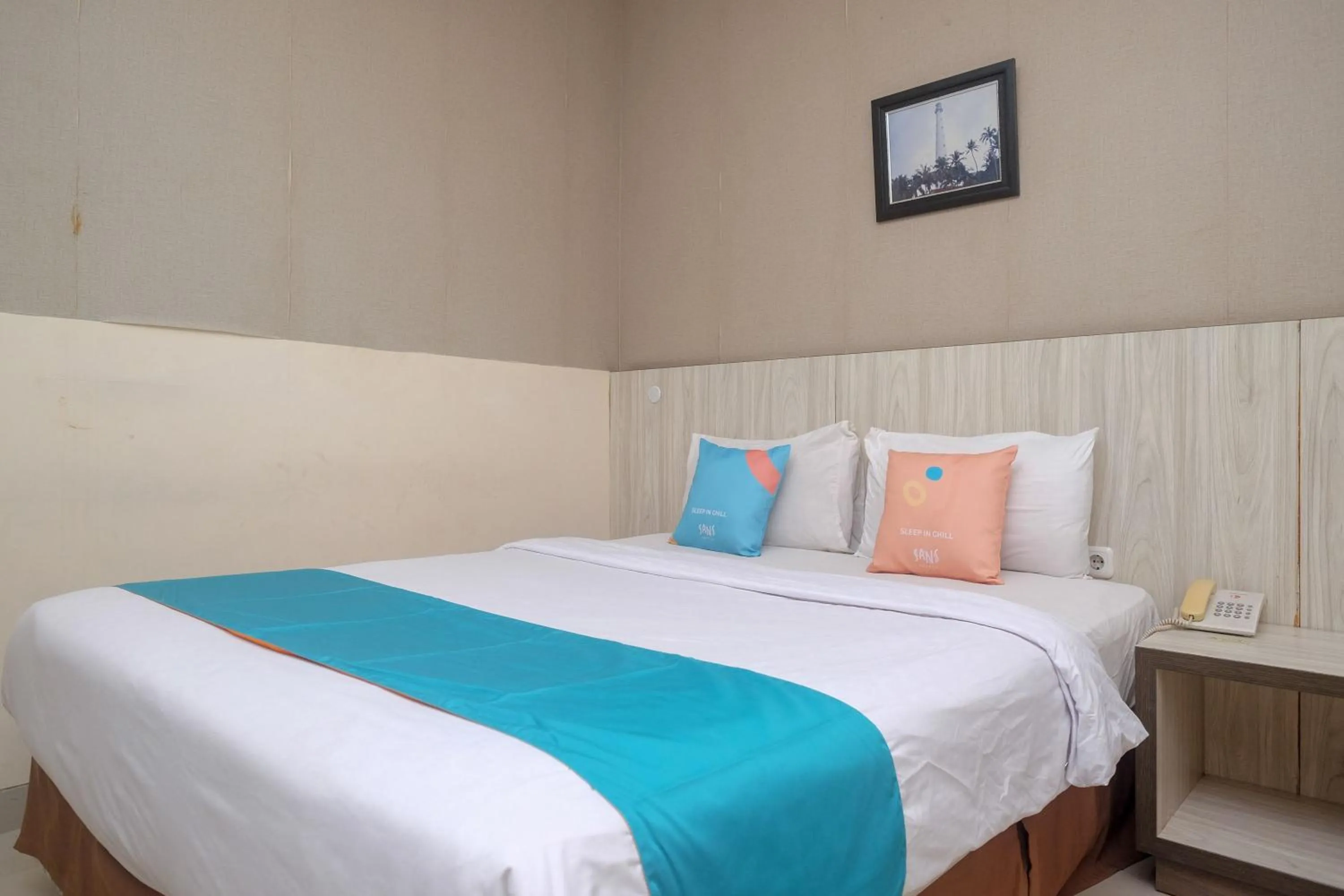 Bedroom, Bed in Sans Hotel Lynt Makassar