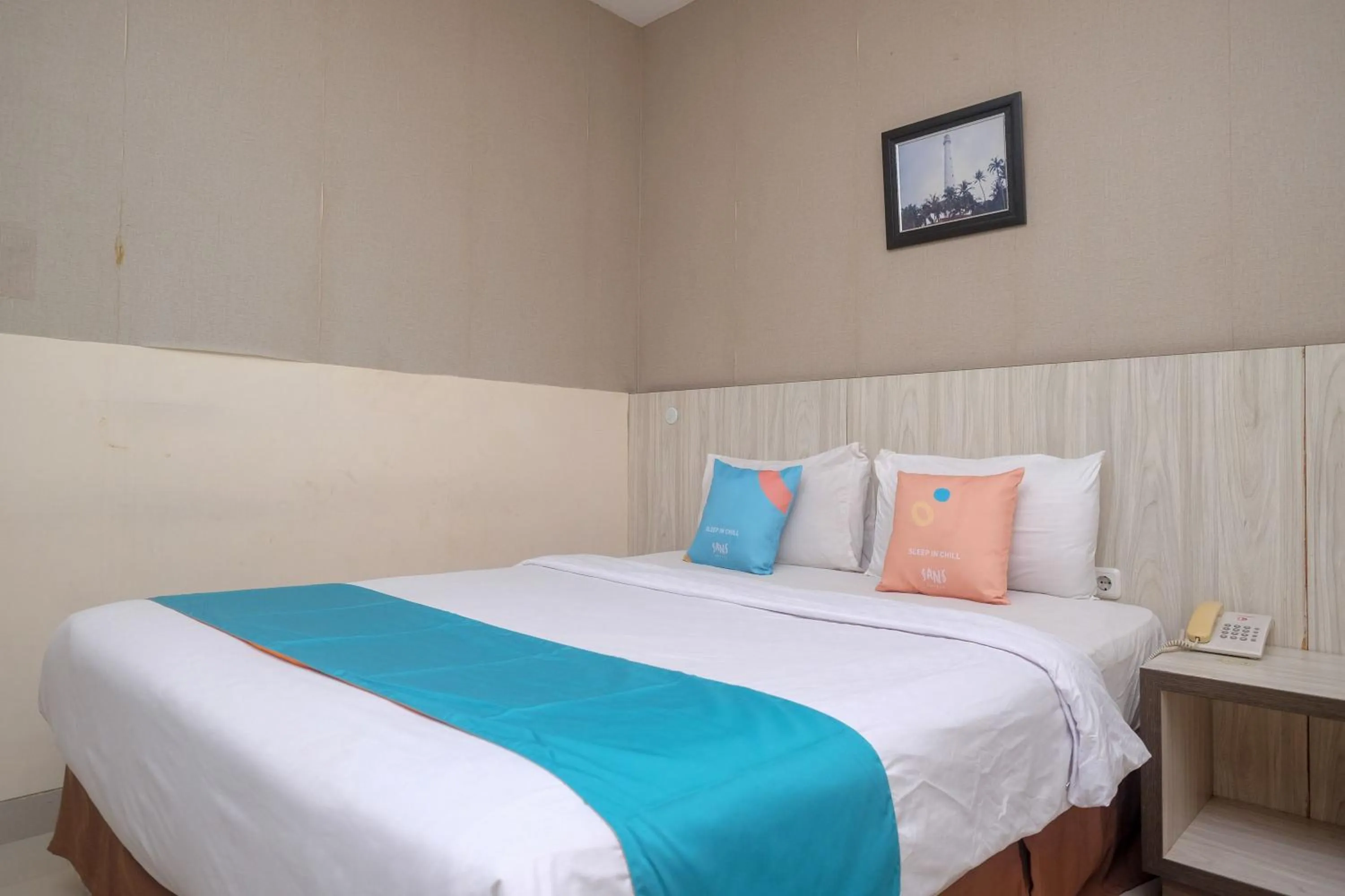 Bedroom, Bed in Sans Hotel Lynt Makassar