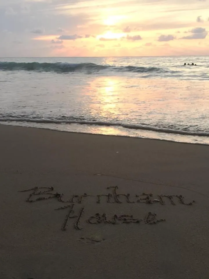 Sunset in Burnham House B&B