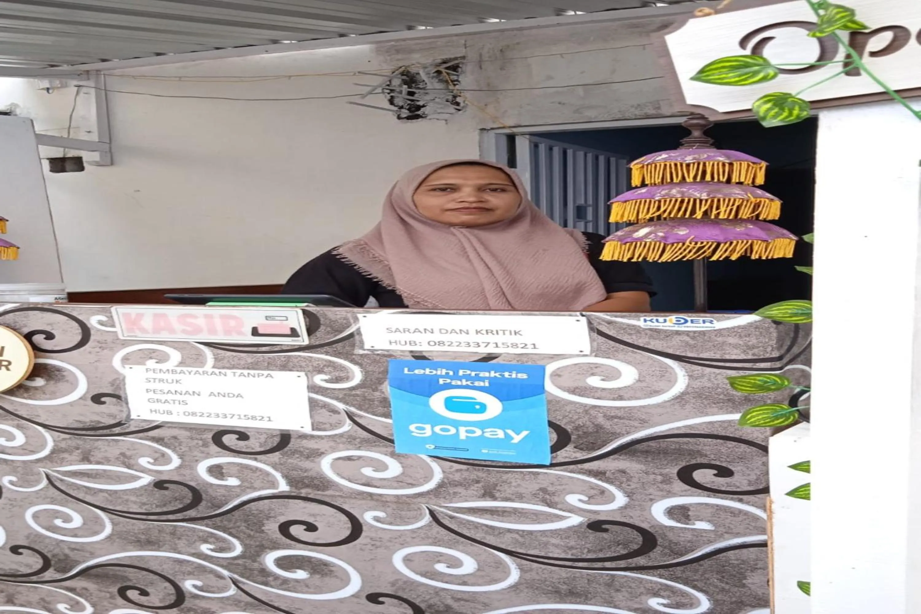 Lobby or reception in EXPRESS O 91669 Kost Amel Near Taman Mattirotasi