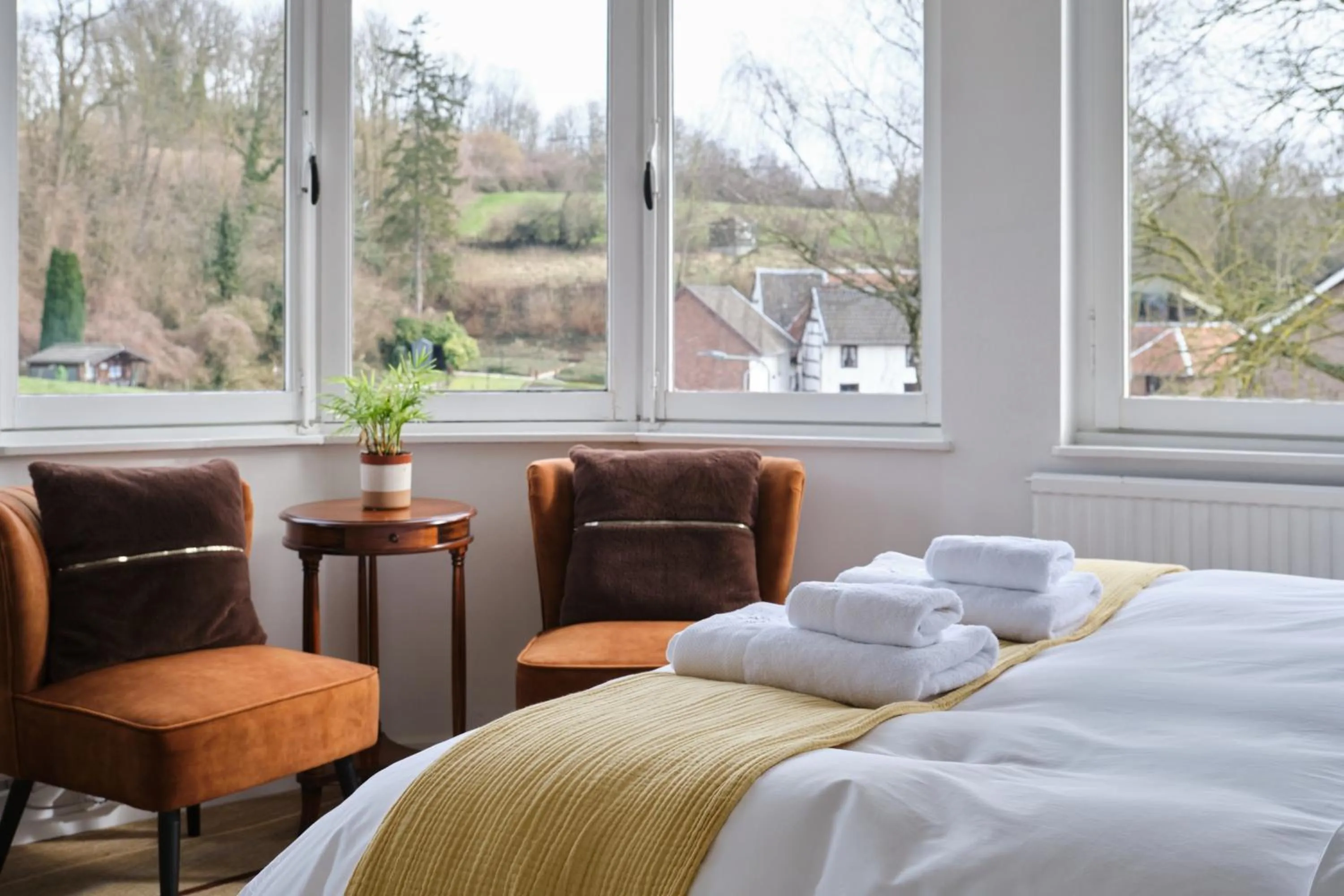 Bed in Geulzicht Hotel