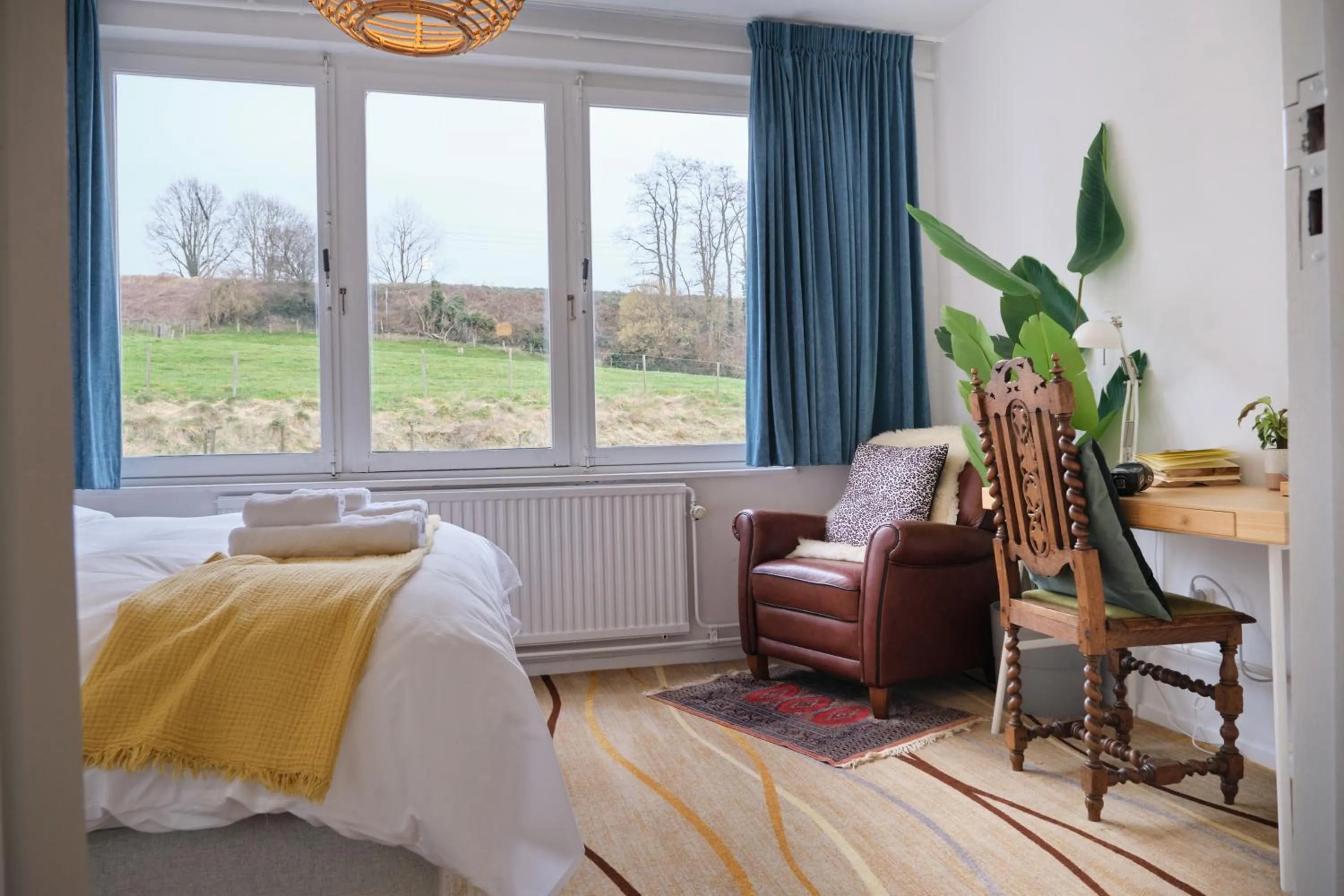 Bed in Geulzicht Hotel