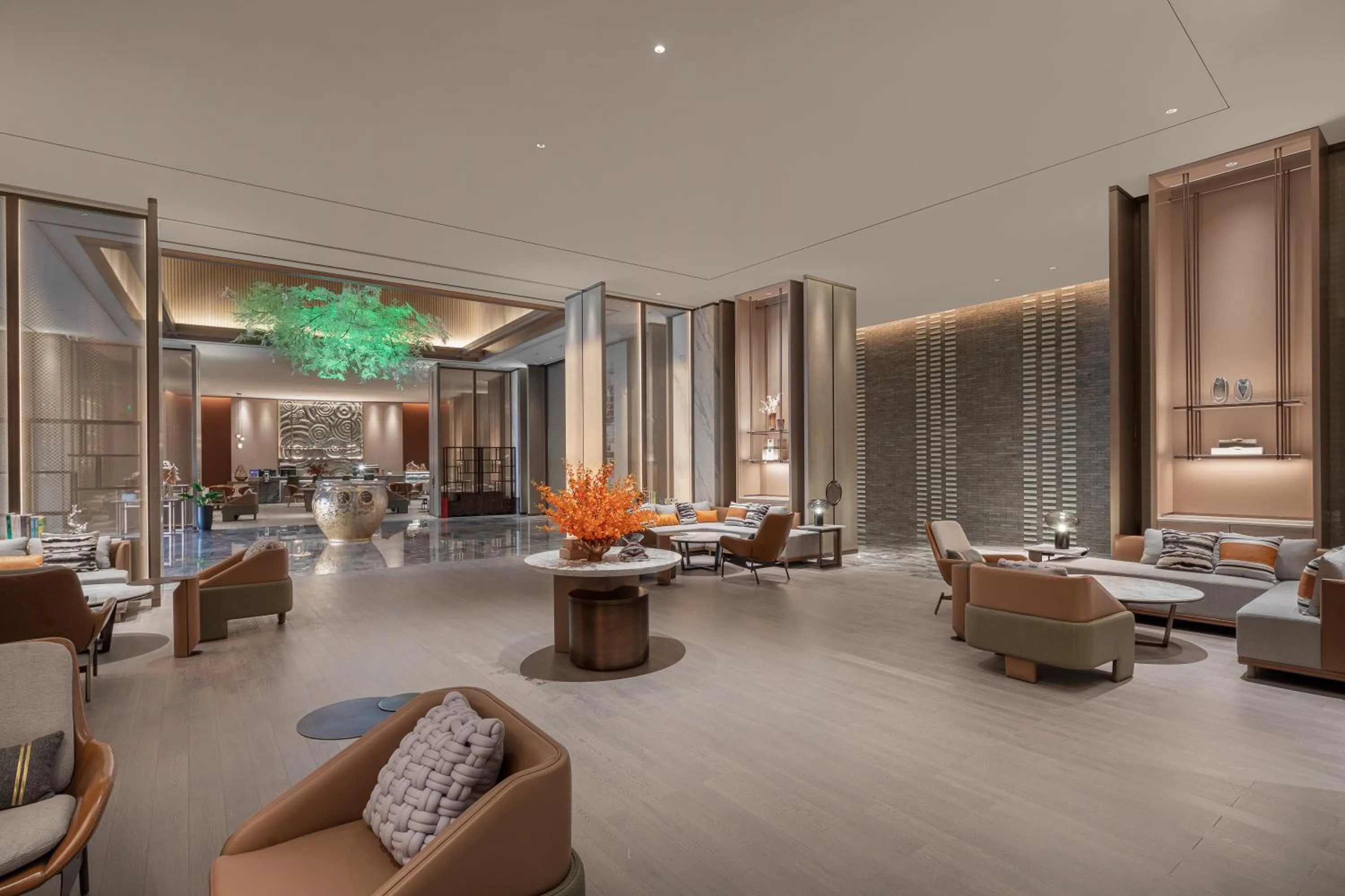 Lounge or bar in Wanda Jin Xiaohe Xincheng