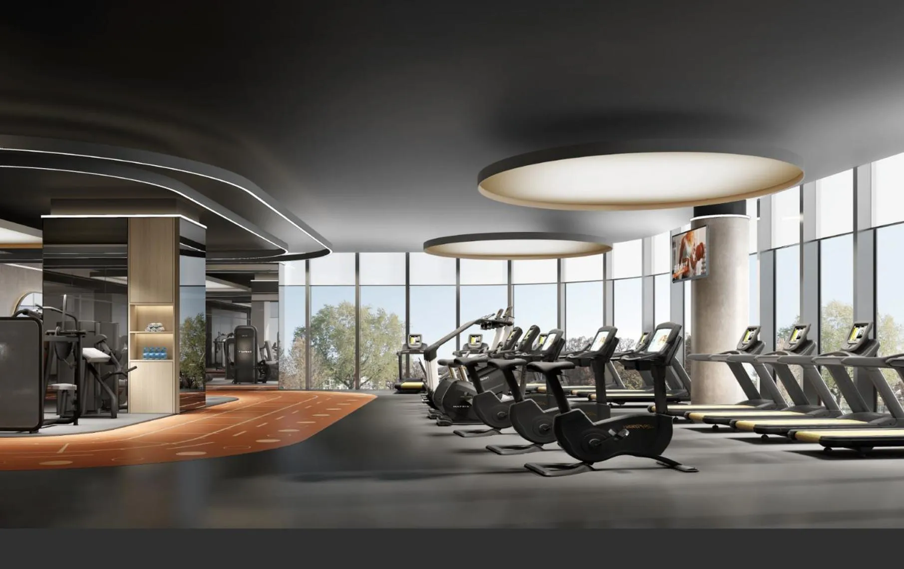 Fitness centre/facilities in Wanda Jin Xiaohe Xincheng