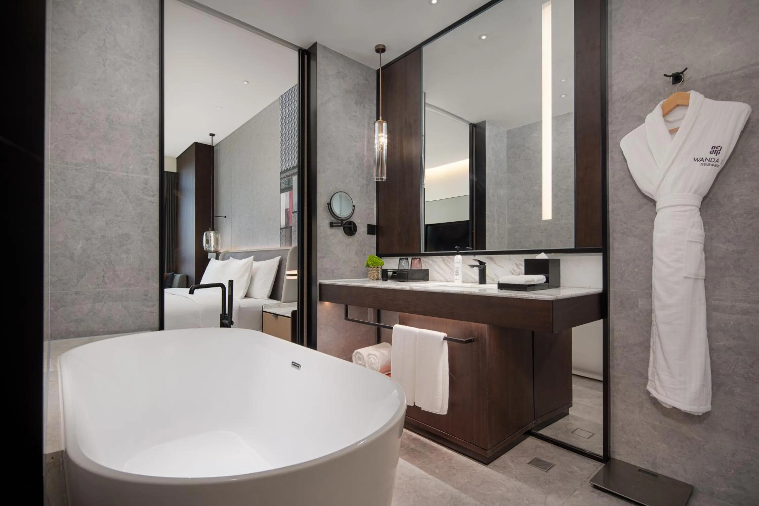 Toilet in Wanda Jin Xiaohe Xincheng