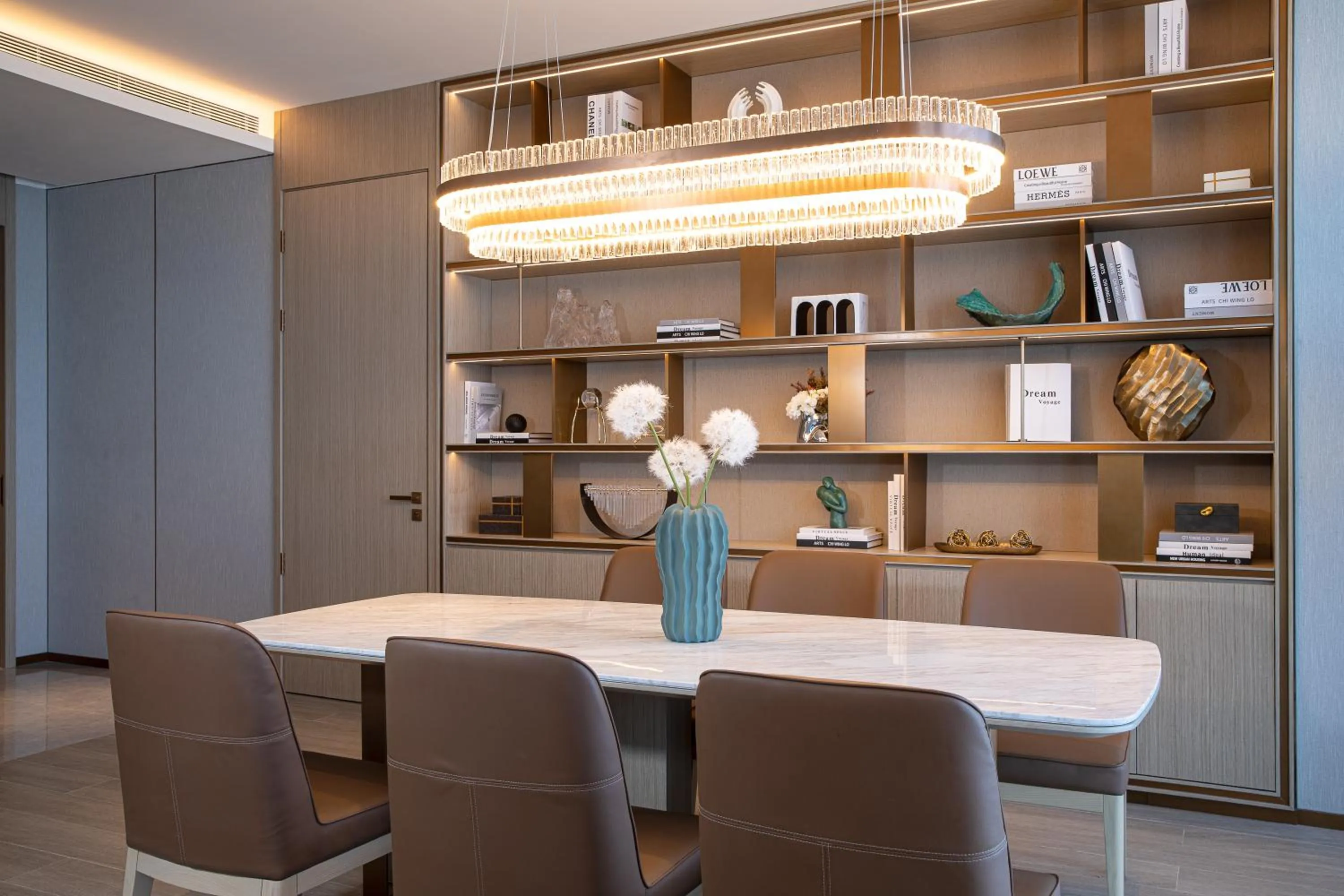 Living room in Wanda Jin Xiaohe Xincheng