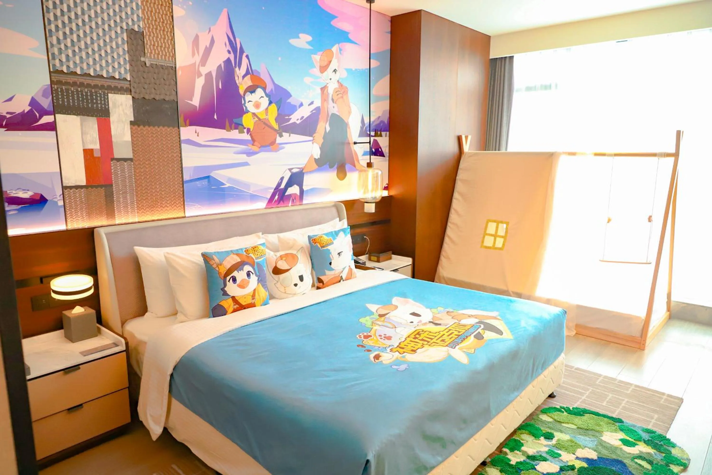 Bed in Wanda Jin Xiaohe Xincheng