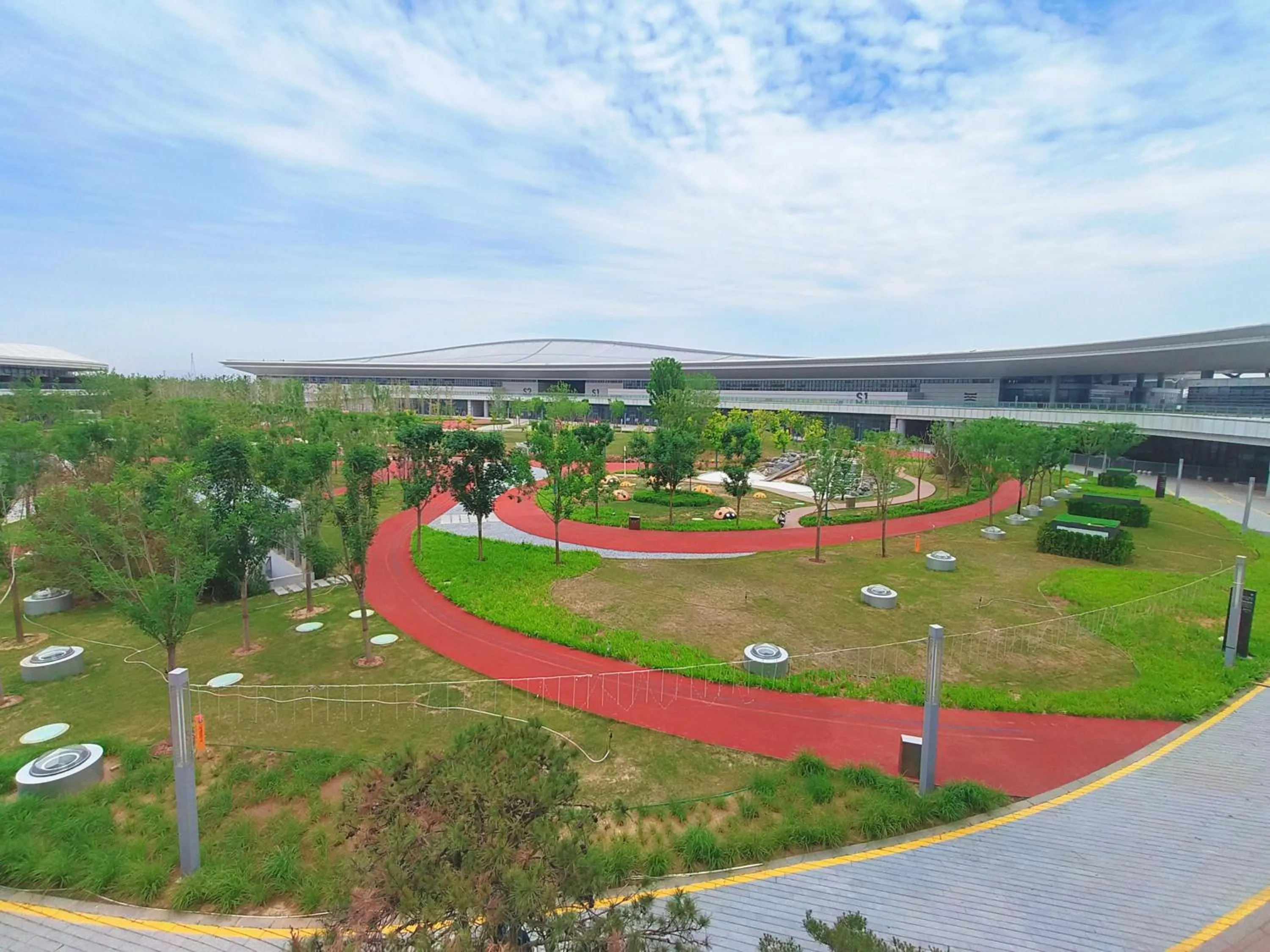 Garden in Wanda Jin Xiaohe Xincheng