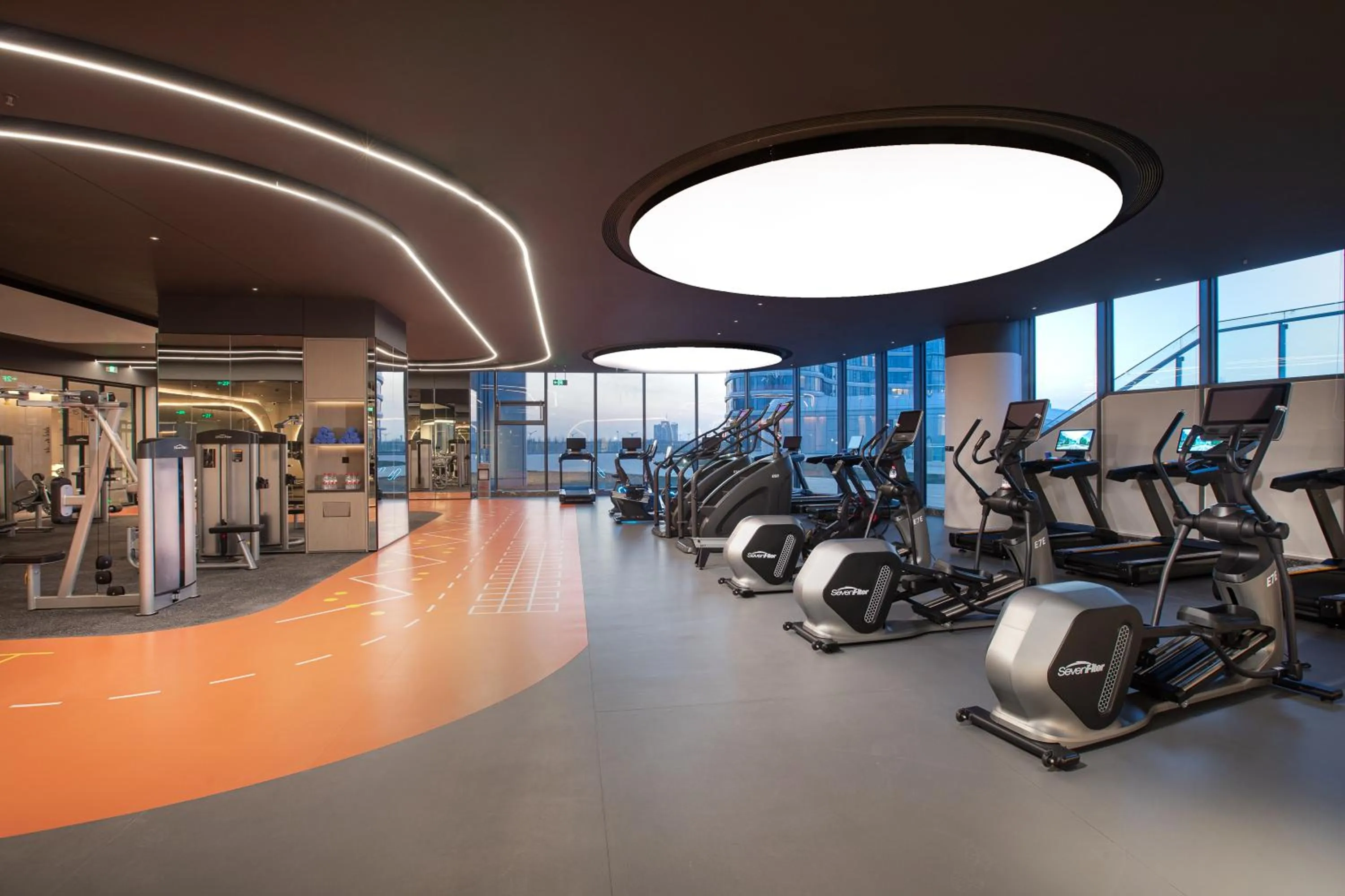 Fitness centre/facilities in Wanda Jin Xiaohe Xincheng