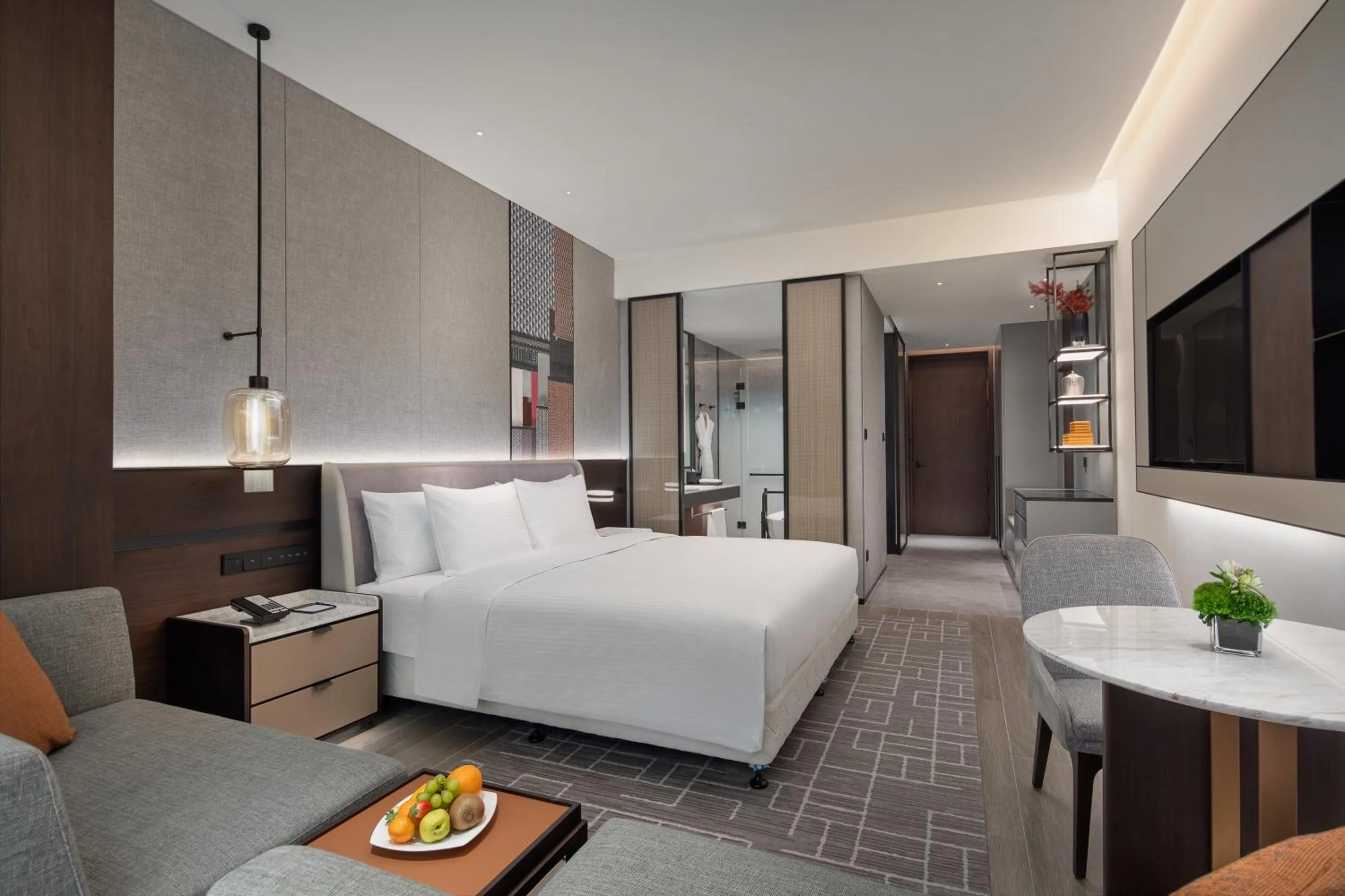 Bed in Wanda Jin Xiaohe Xincheng