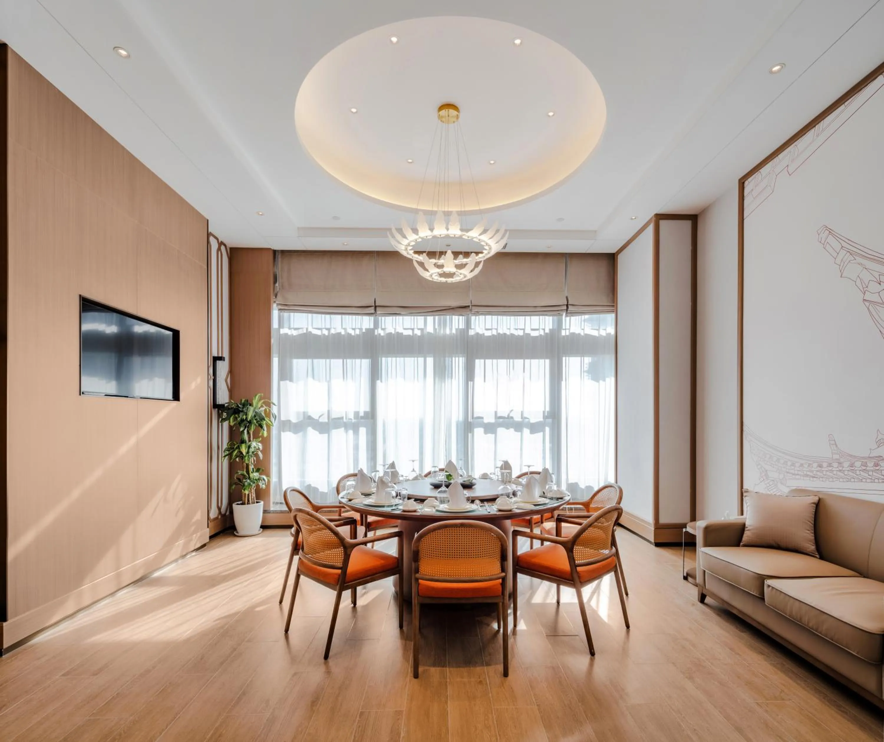 Restaurant/places to eat in Shanxi Xiaohe Xincheng Talent Apartment