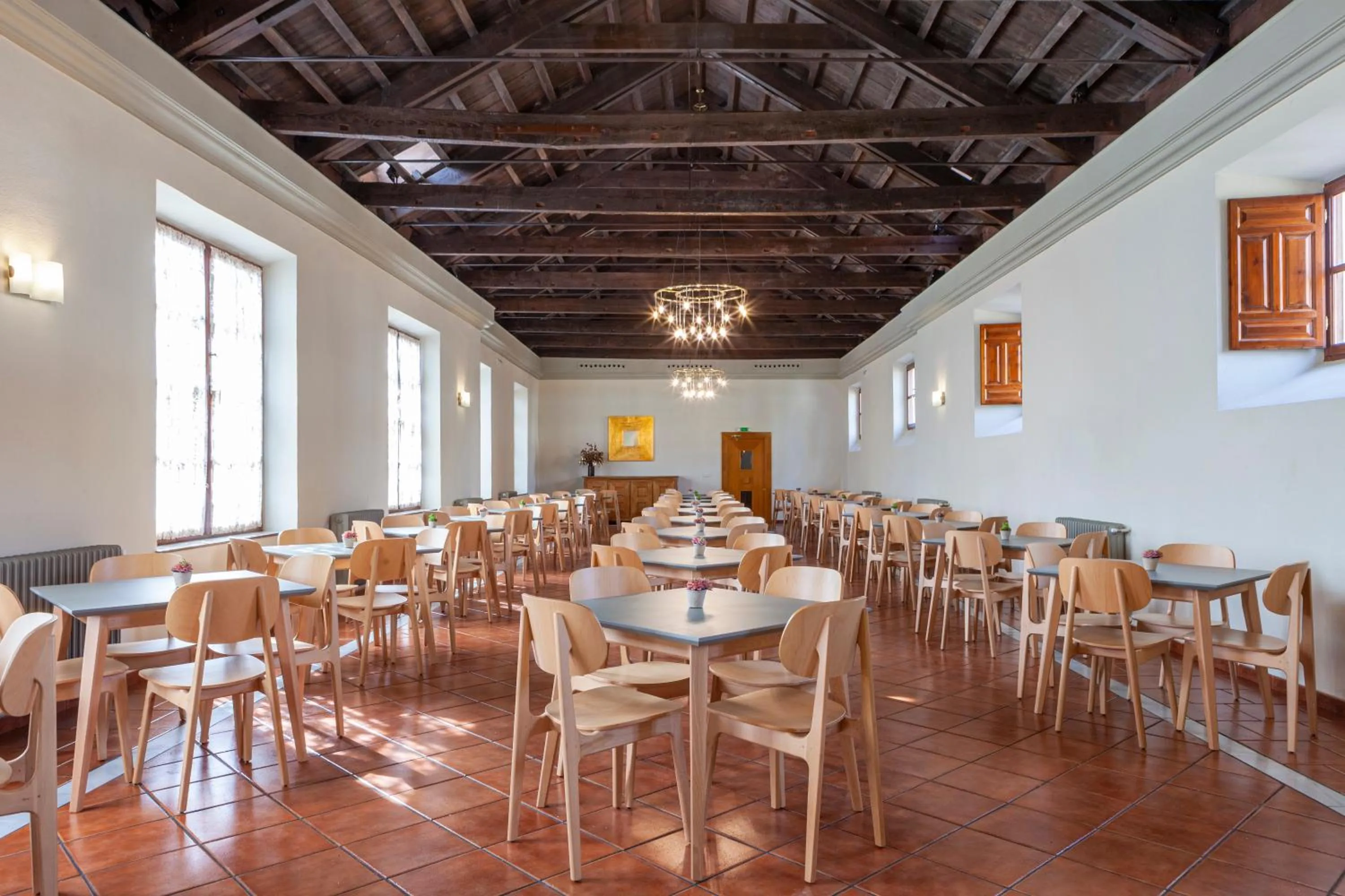 Buffet breakfast in Hotel Macià Monasterio de los Basilios