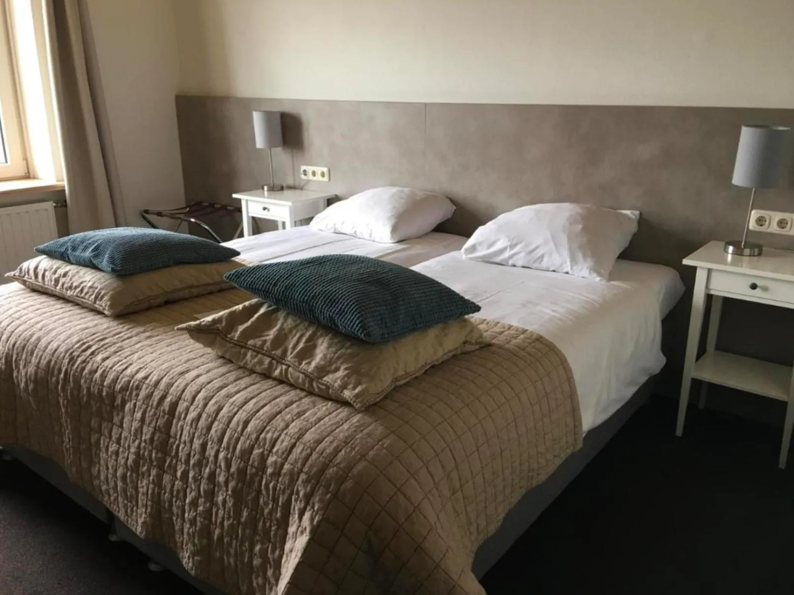 Bed in Hotel Posthuys Vlieland