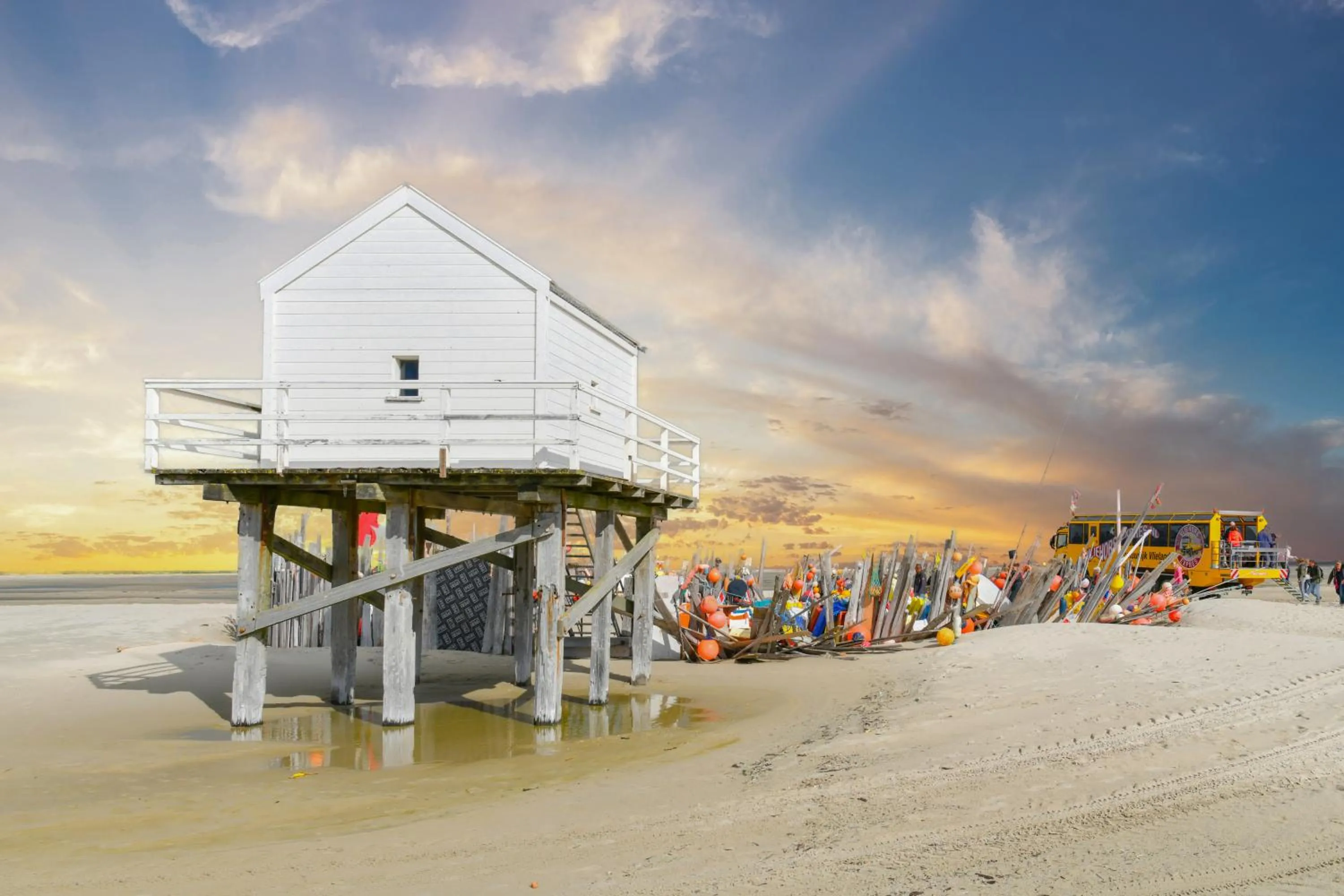 Beach in Hotel Posthuys Vlieland