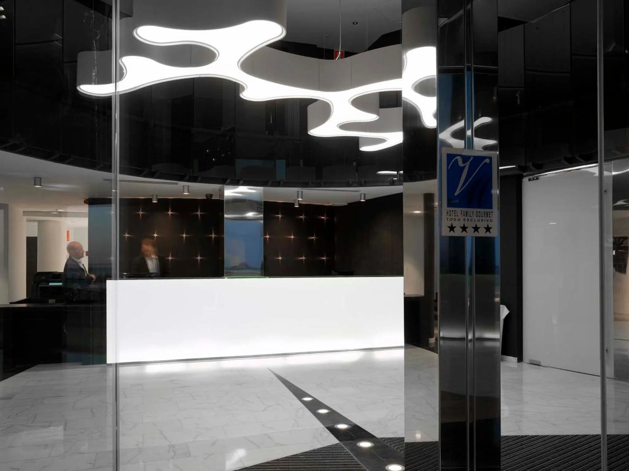 Lobby or reception in Hotel Villa del Mar