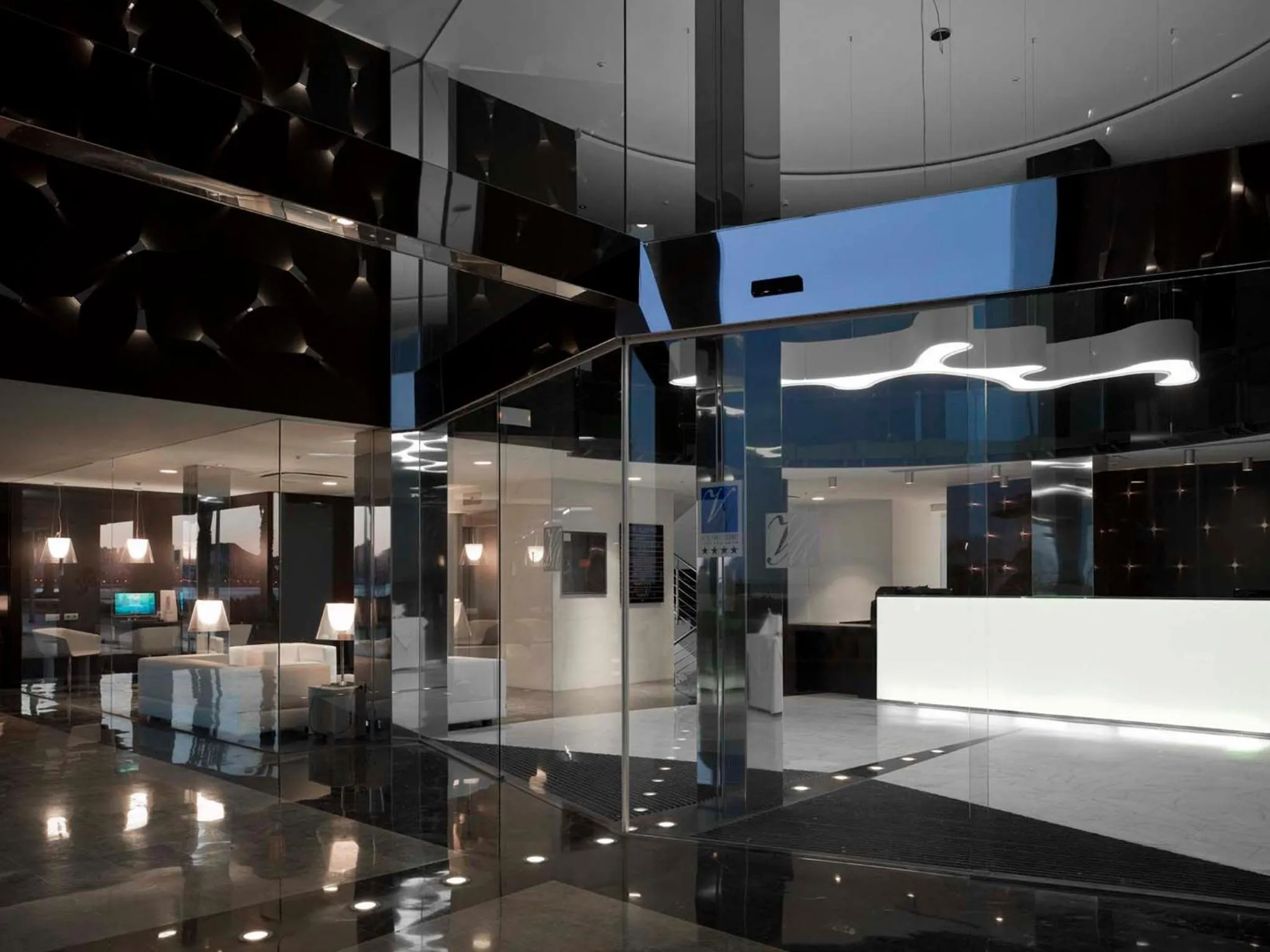 Lobby or reception in Hotel Villa del Mar