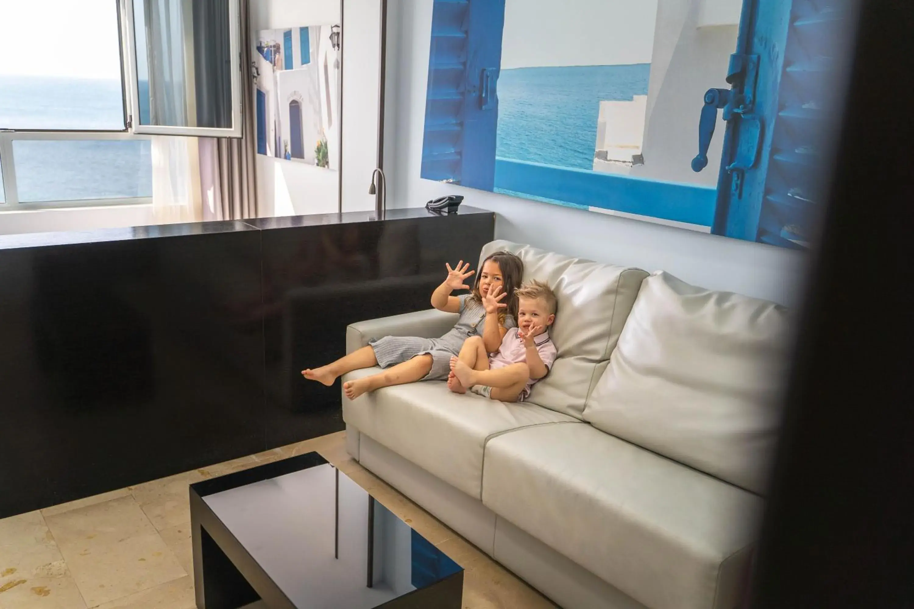 Standard Double Room (2 Adults + 2 Children) in Hotel Villa del Mar Standard Double Room (2 Adults + 2 Children) in Hotel Villa del Mar