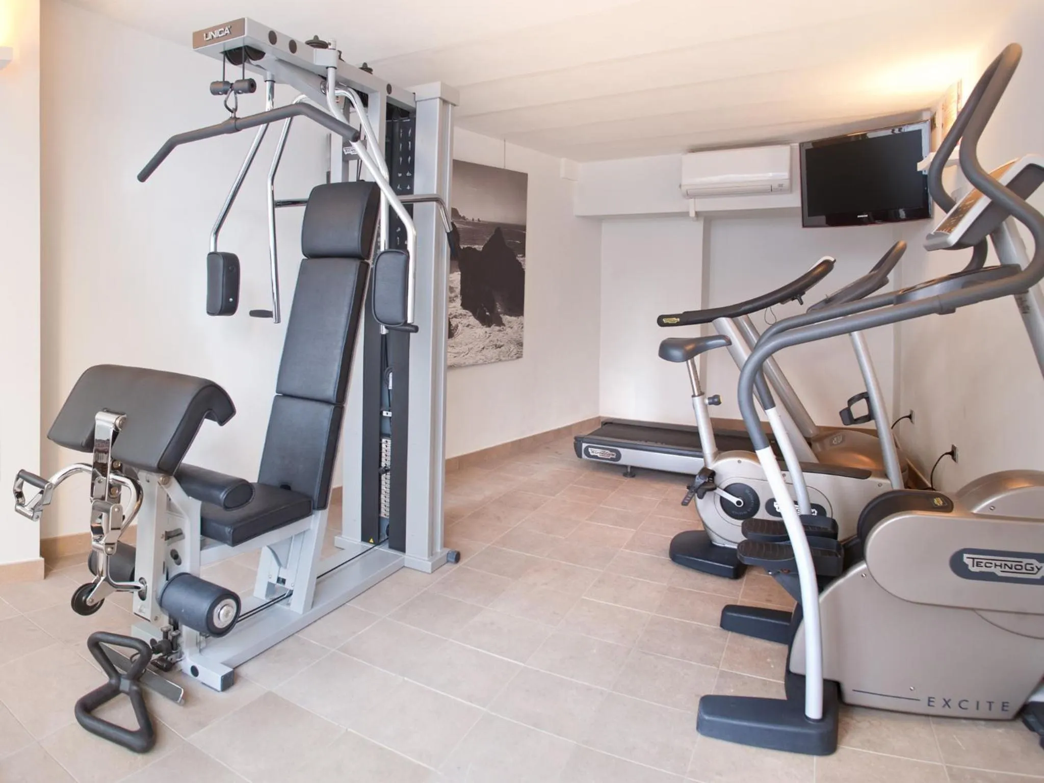 Fitness centre/facilities in Hotel Villa del Mar