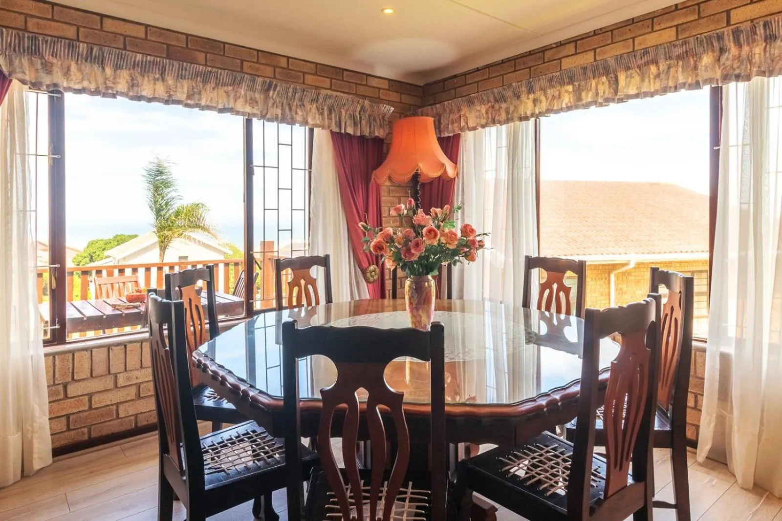 Dining area in Villa Majestic for Exclusive Accommodation
