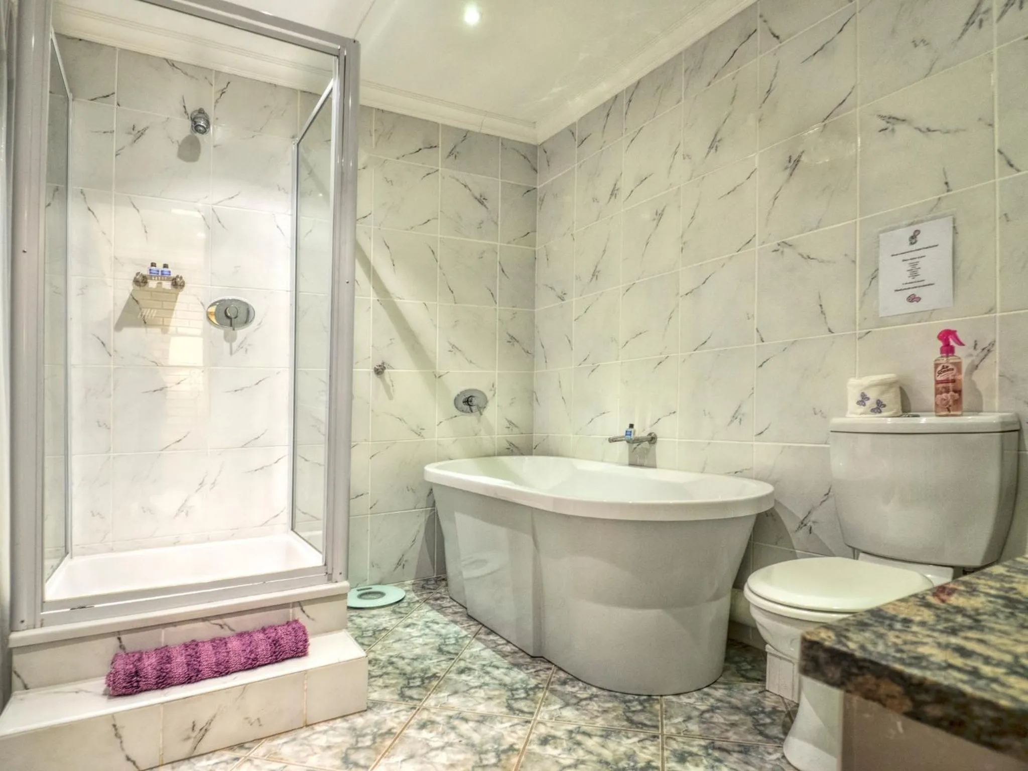Bathroom in Villa Majestic for Exclusive Accommodation