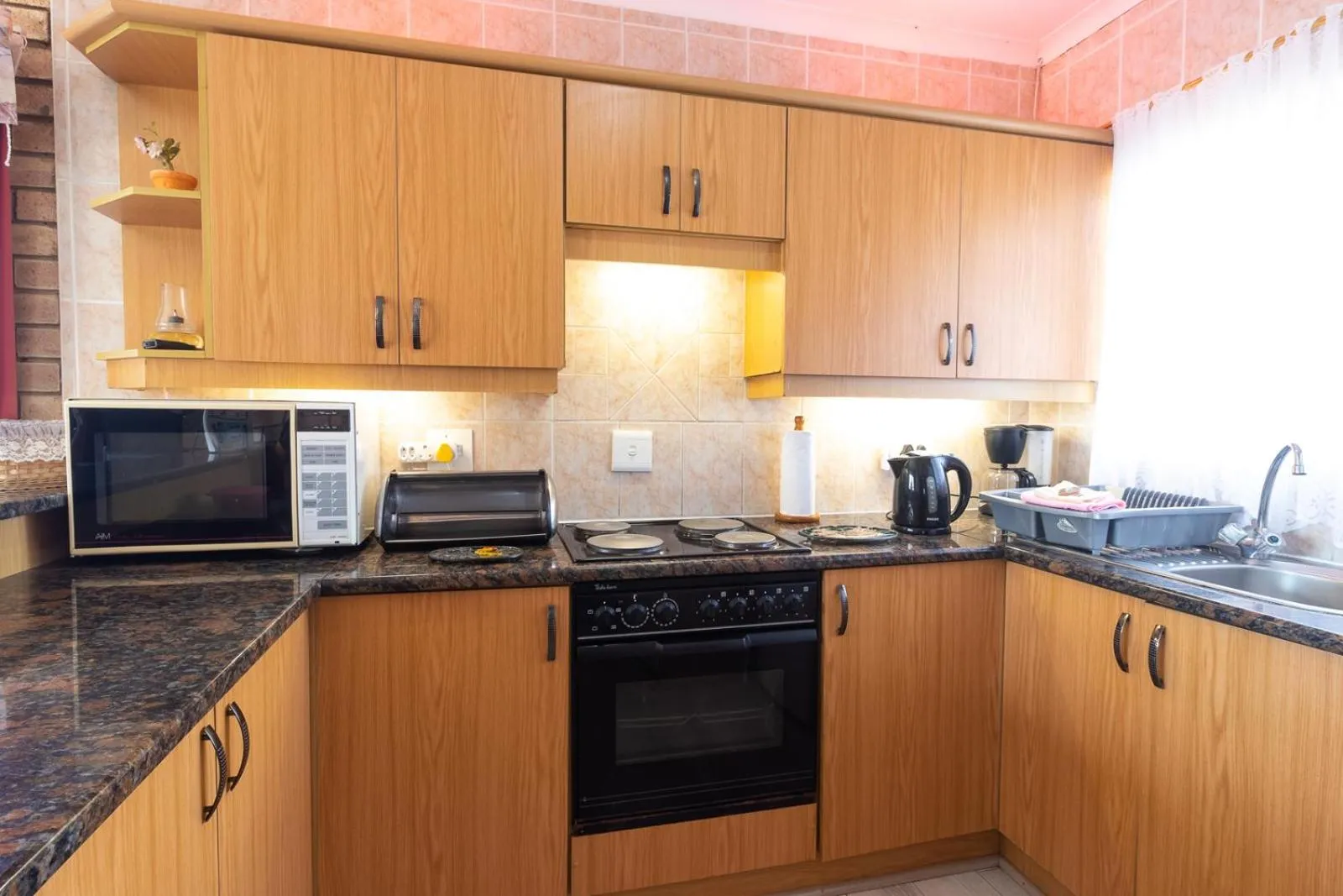 Kitchen or kitchenette in Villa Majestic for Exclusive Accommodation