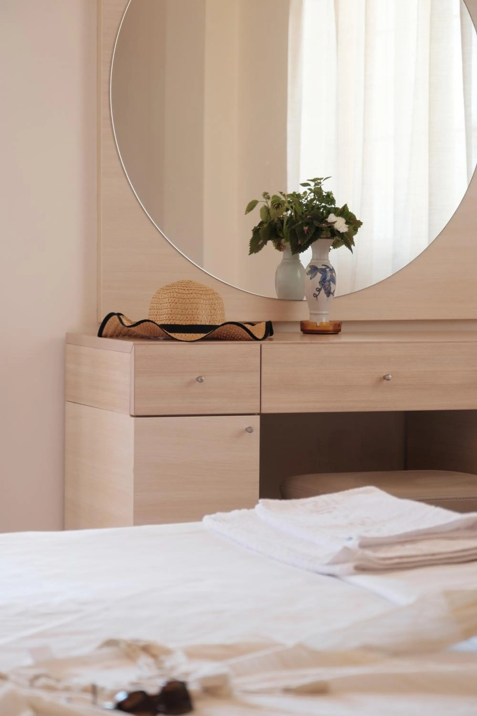 Decorative detail, Bed in Canal D' Amour by Estia