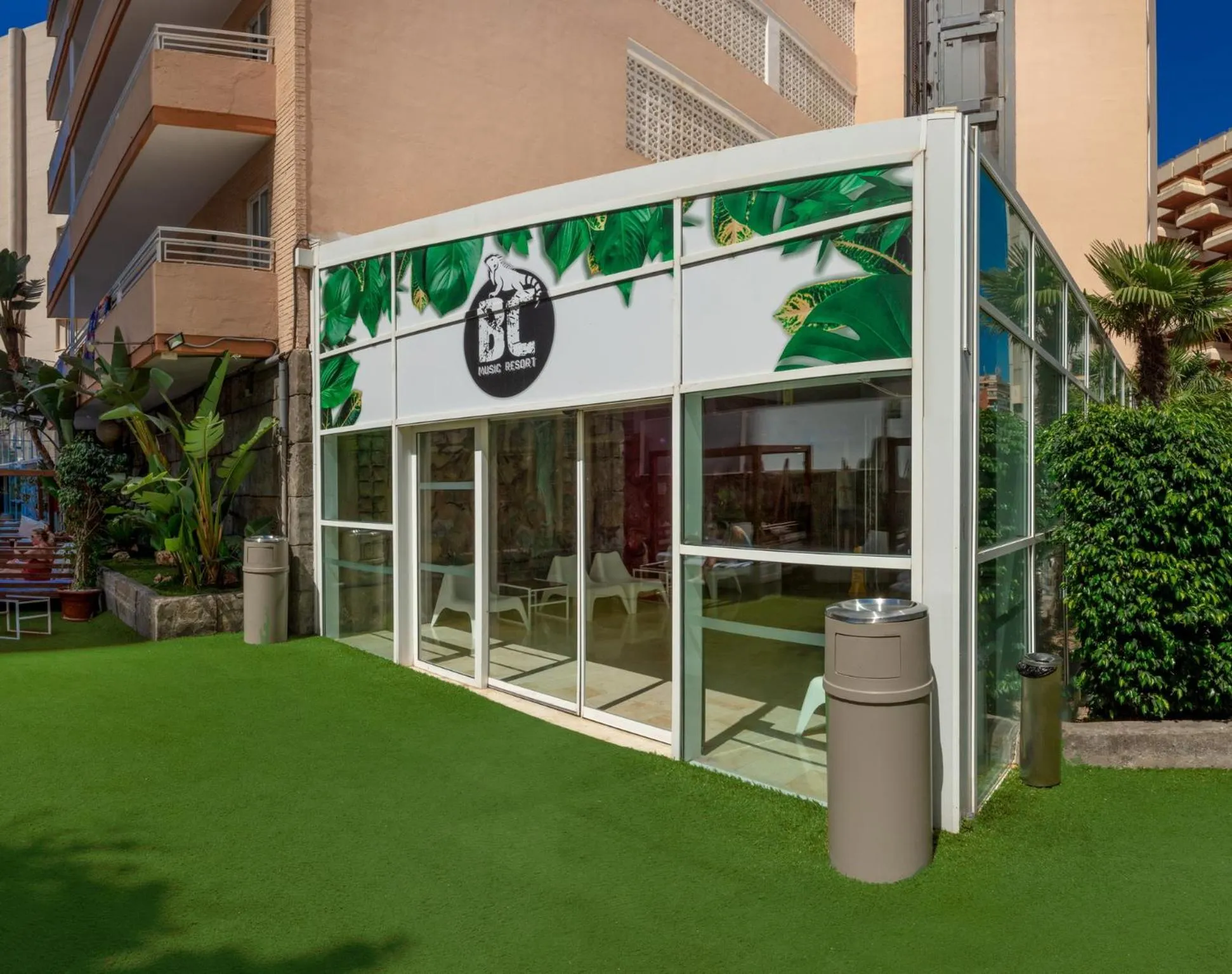 Lobby or reception in BC Music Resort