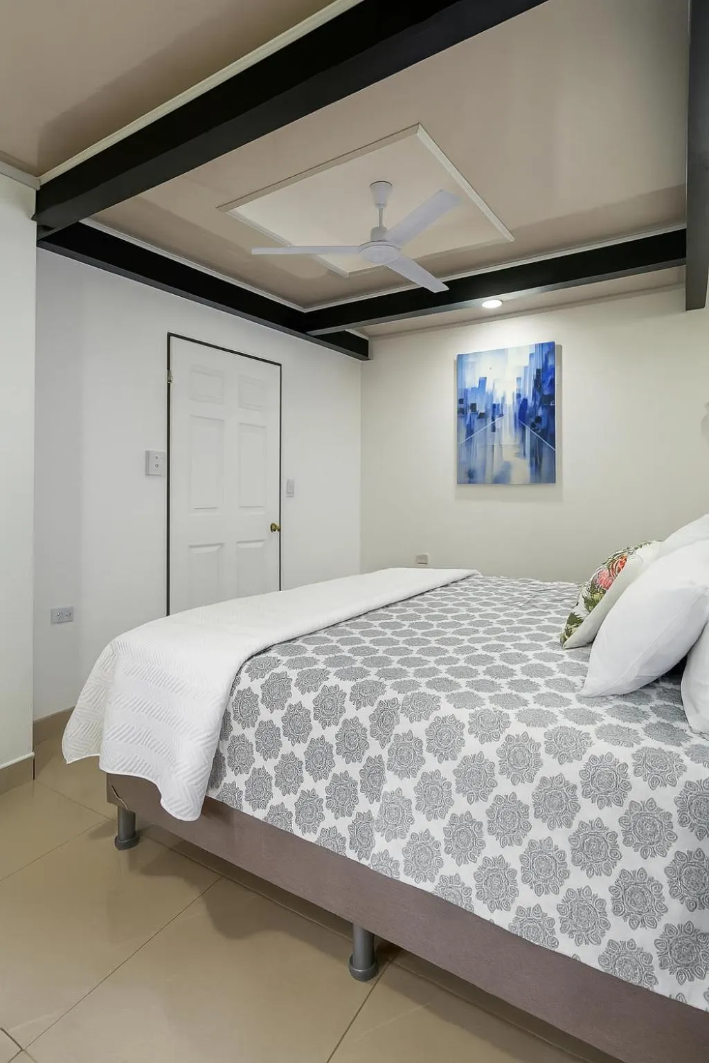 Bed in Vista del Pacifico Boutique Hotel