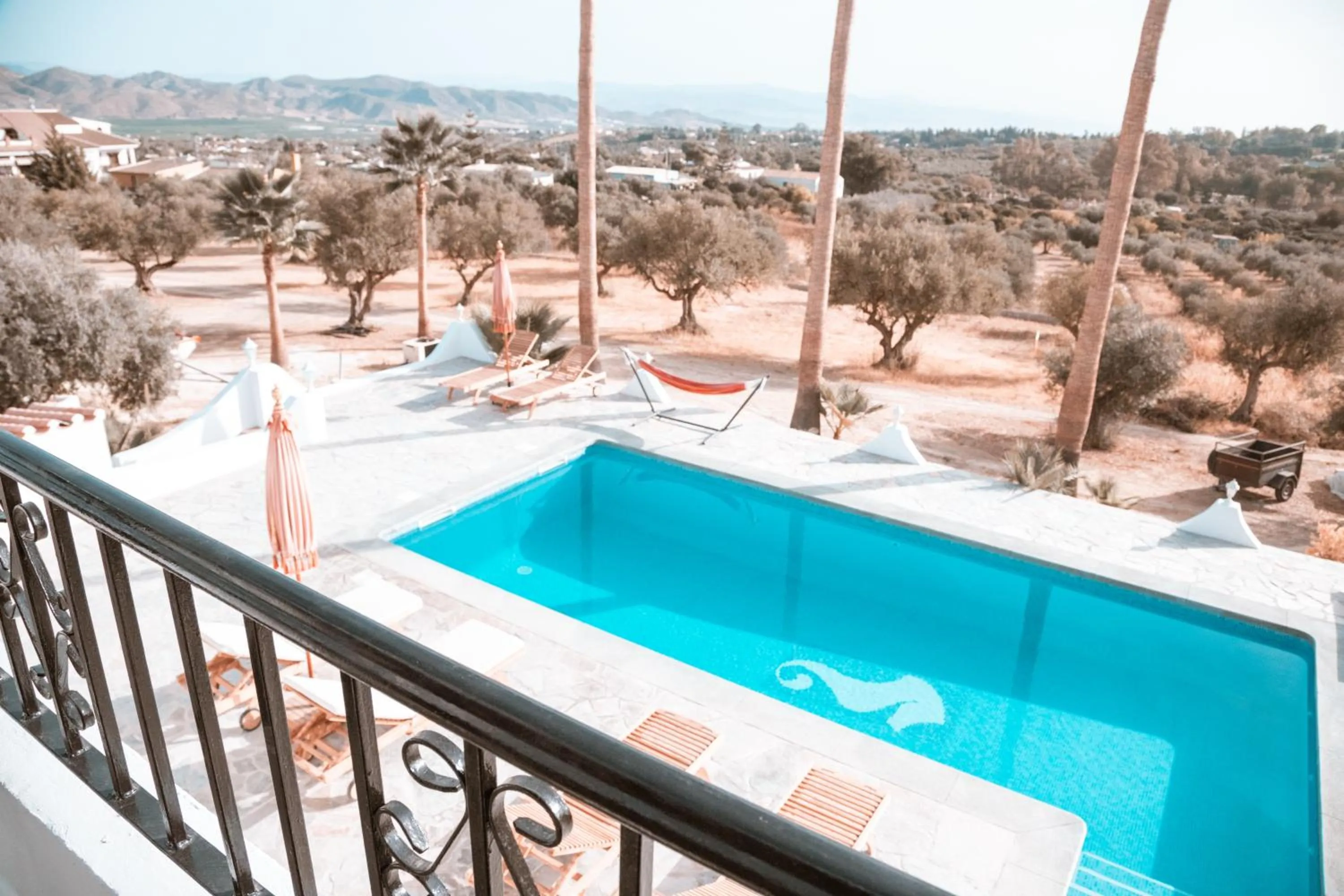 Pool View in Finca Besito