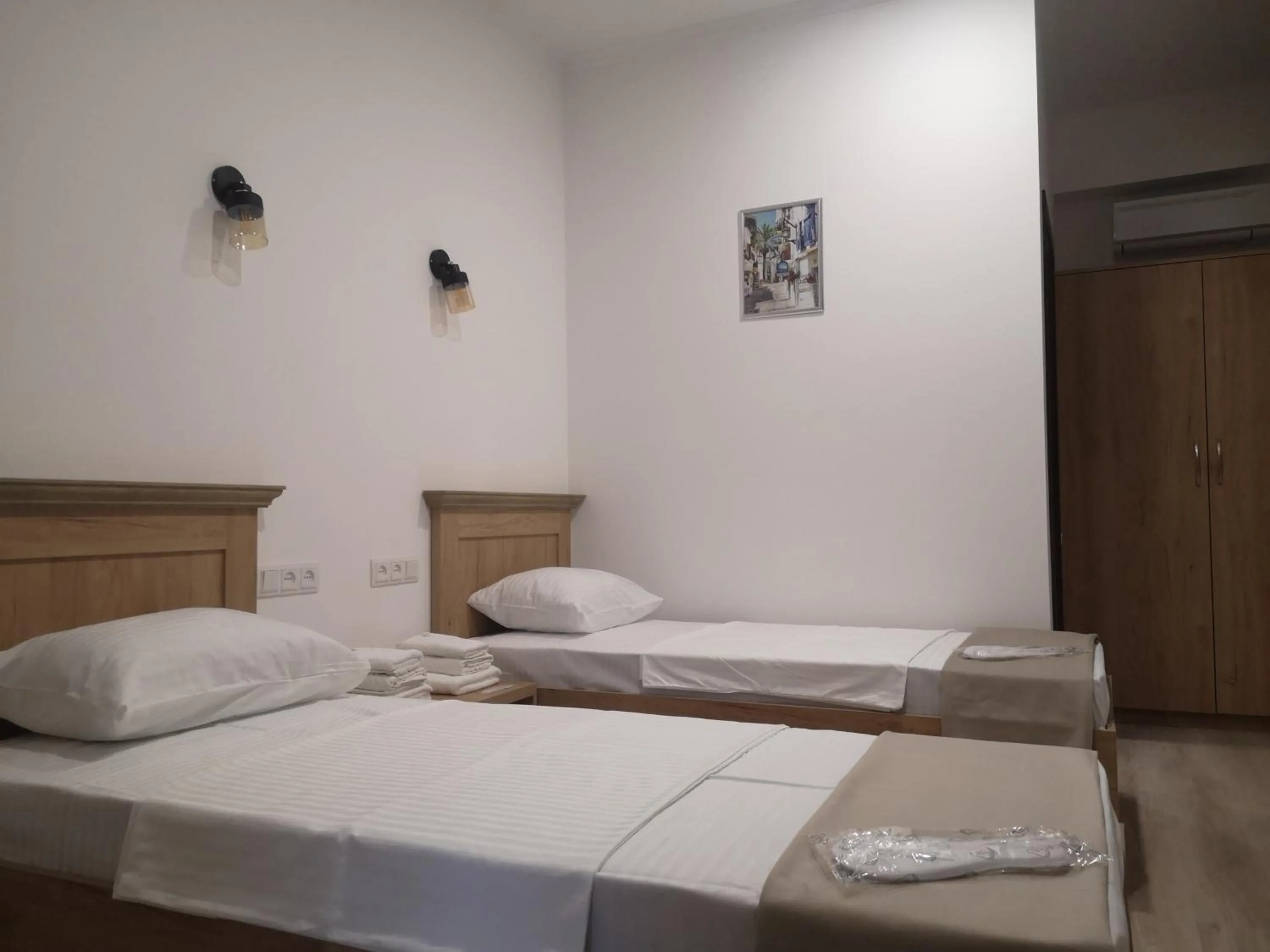 Bed in 7ROOMS boutique hotel