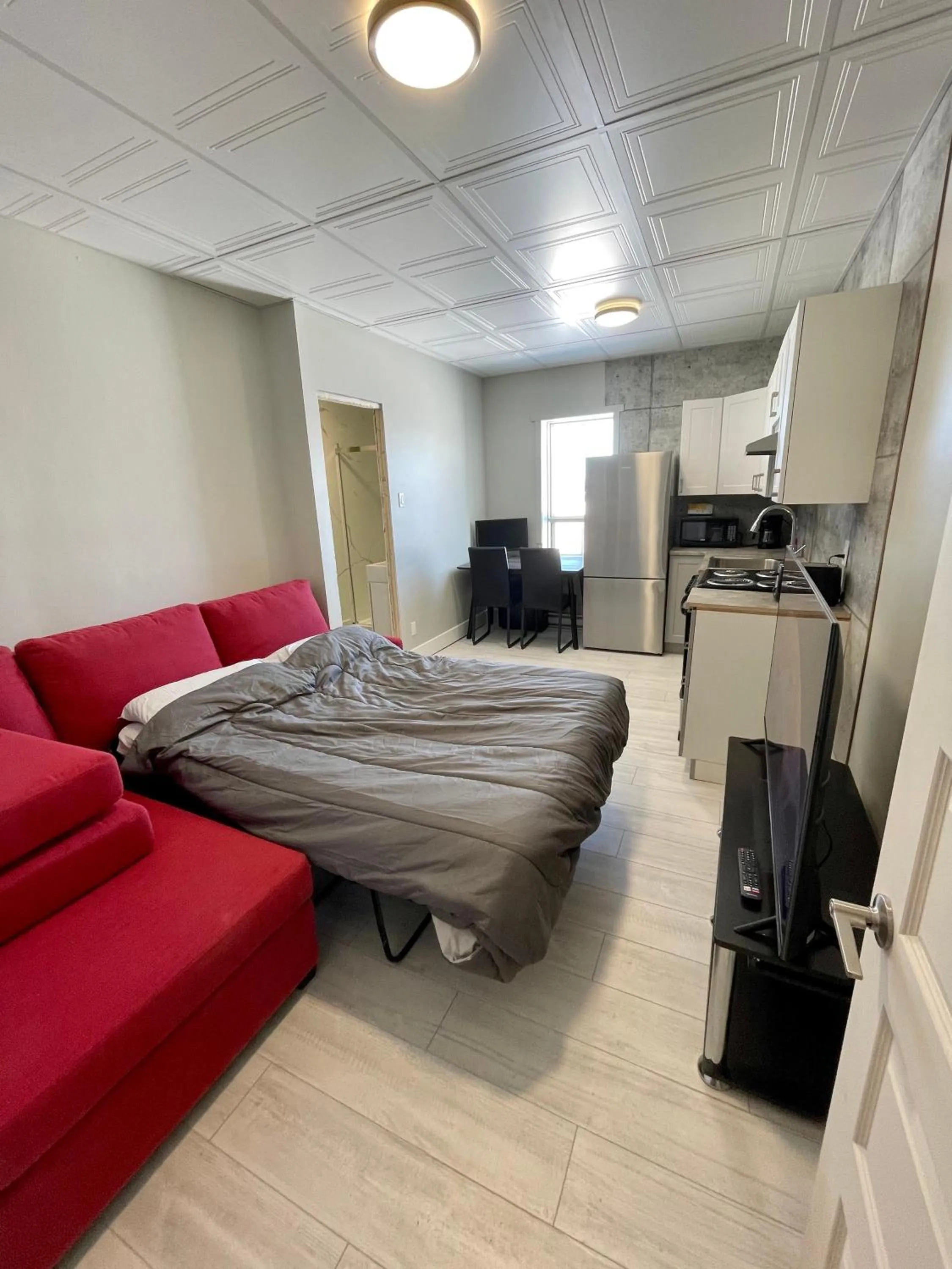 Seating area in Le Convivial