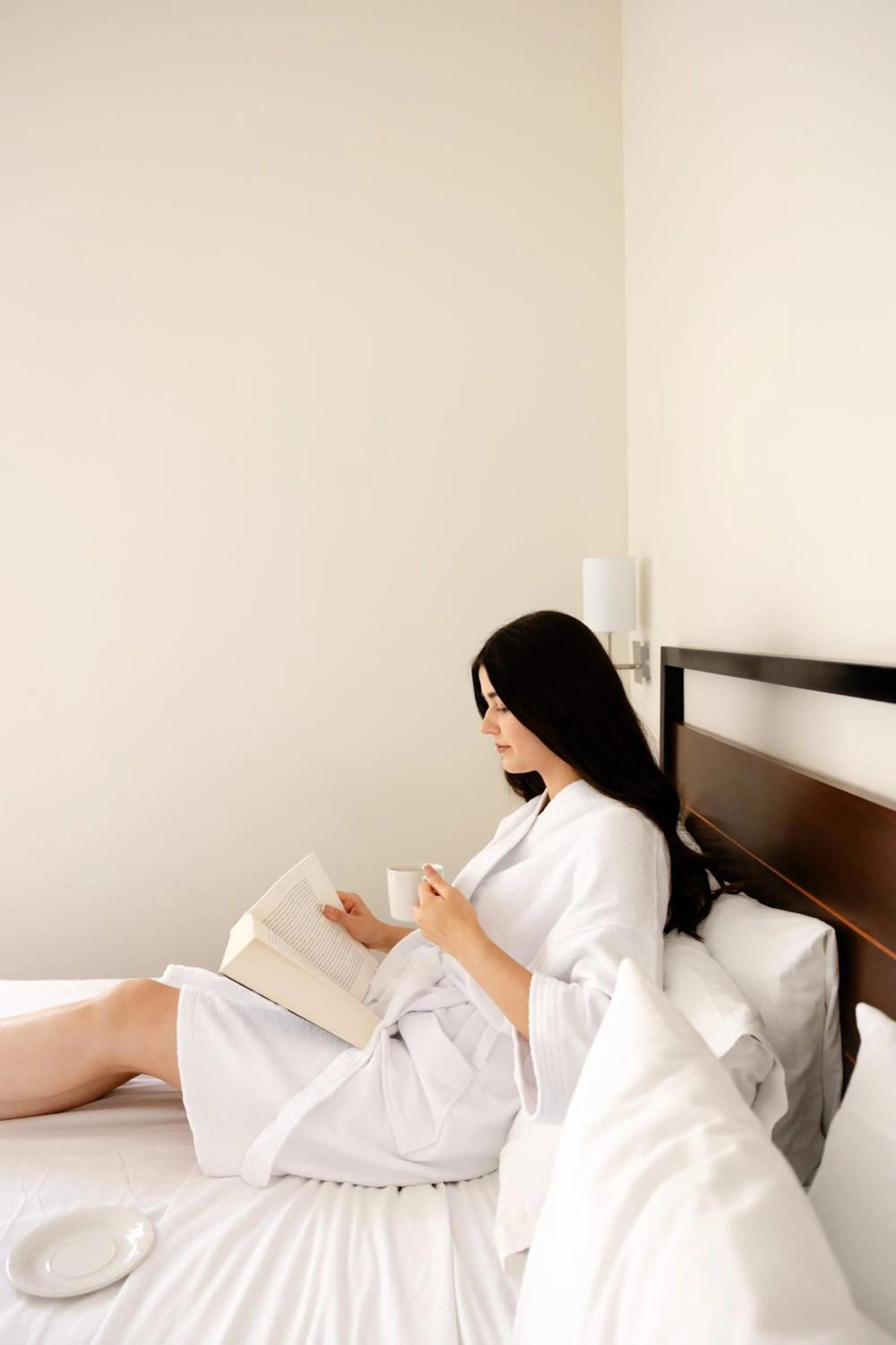 Bed in Hotel Refugio