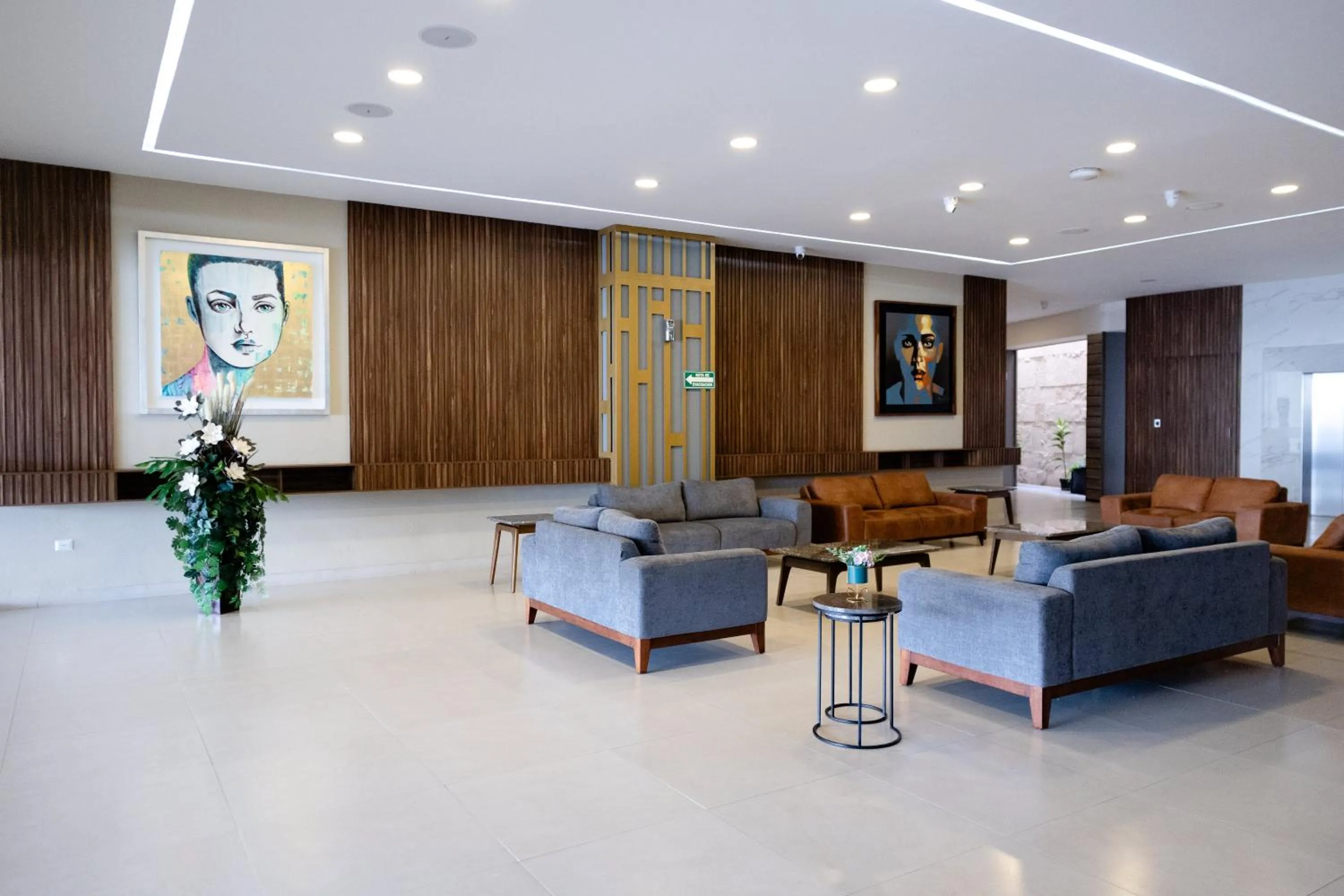 Living room in Hotel Refugio