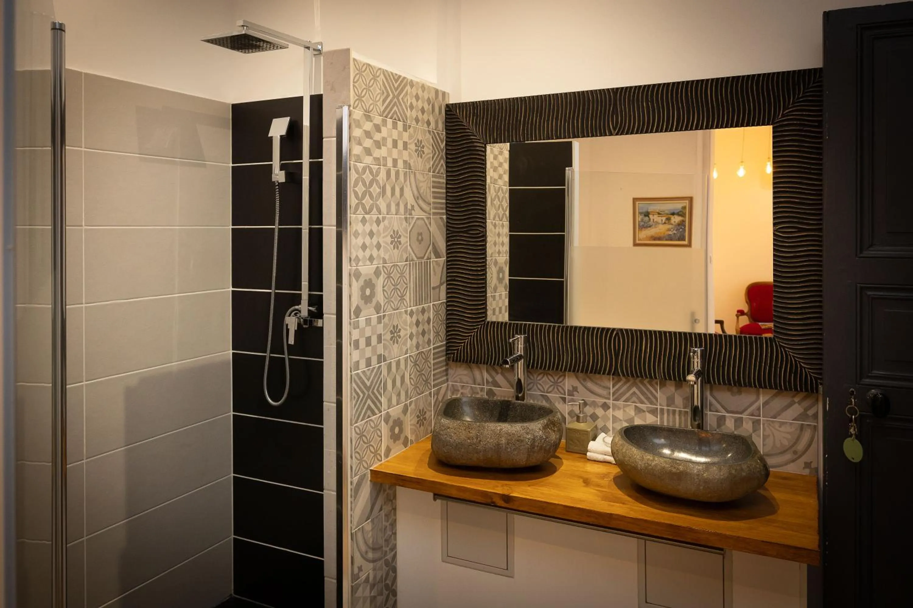 Shower in SalutBB Chambre d'hote