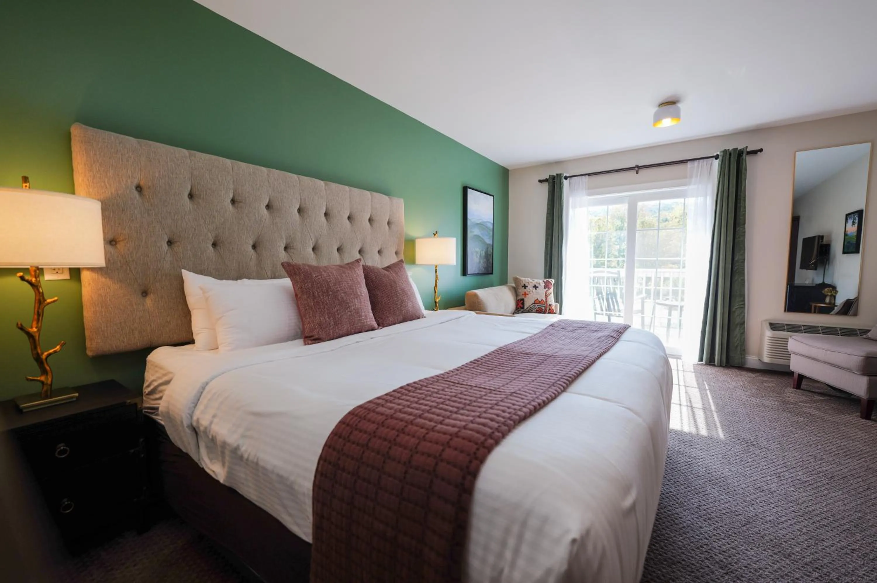 Bed in On the River Inn