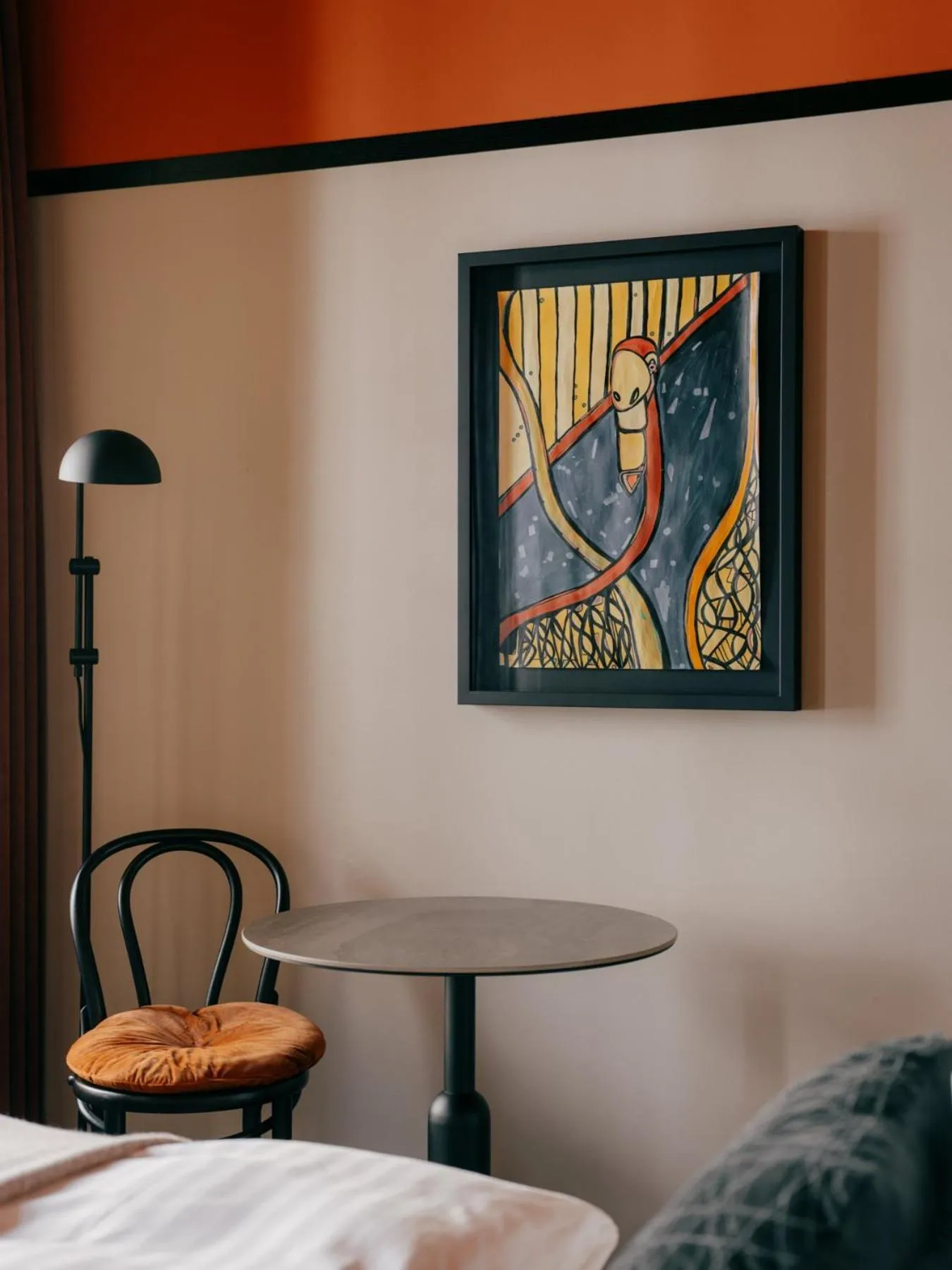 Bedroom, Bed in WELTWIEN Luxury Art Apartments & Free Parking